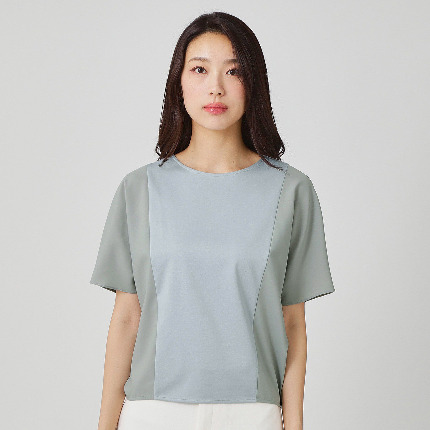 COUP DE CHANCE「【手洗い可／日本製】ドルマンジャージトップス」|Tシャツ・カットソー|