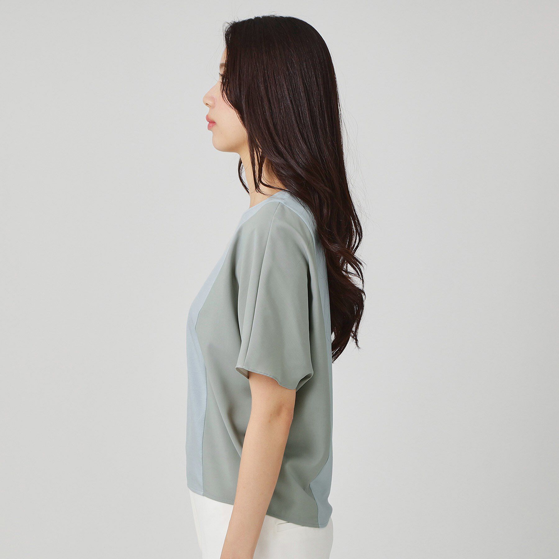 COUP DE CHANCE「【手洗い可／日本製】ドルマンジャージトップス」|Tシャツ・カットソー|