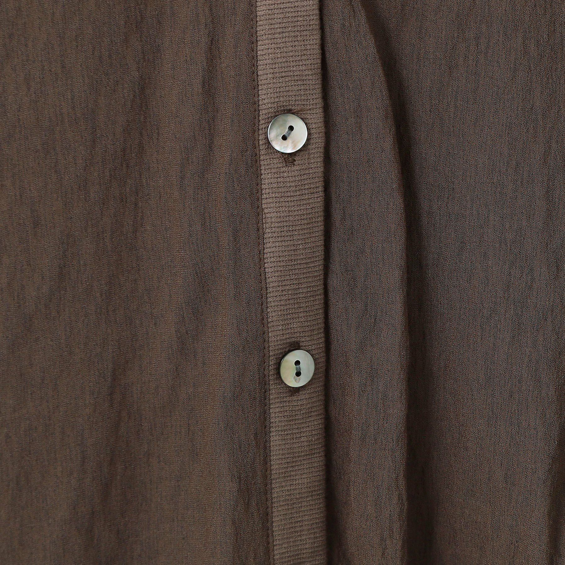 COUP DE CHANCE「【手洗い可】エアリーなシャツ風カーディガン」|カーディガン|