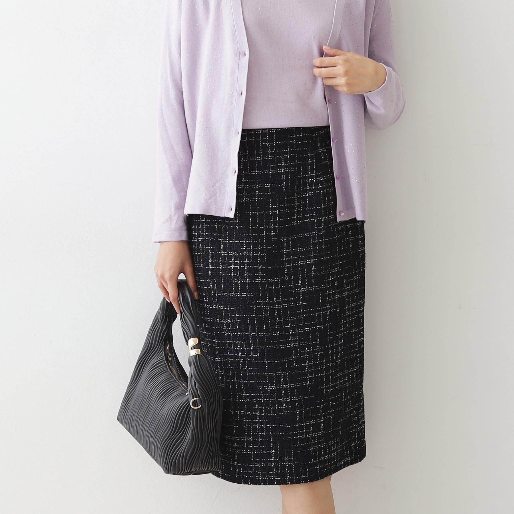 COUP DE CHANCE「【日本製】ツイードタイトスカート」|スカート|