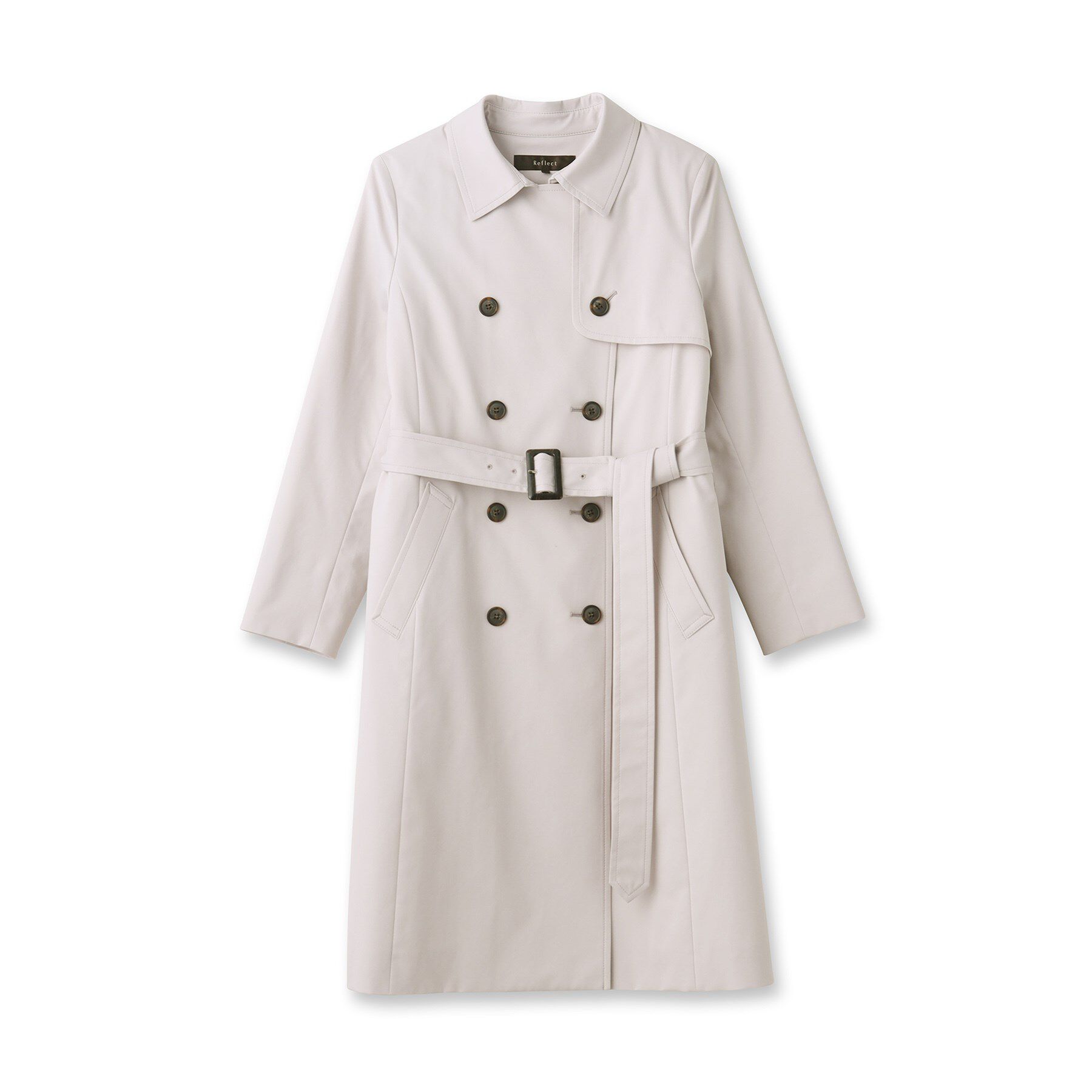 Reflect「【フォーマル/お仕事にもおすすめ／ライナー取り外し可】中綿ライナー付トレンチコート」|トレンチコート|