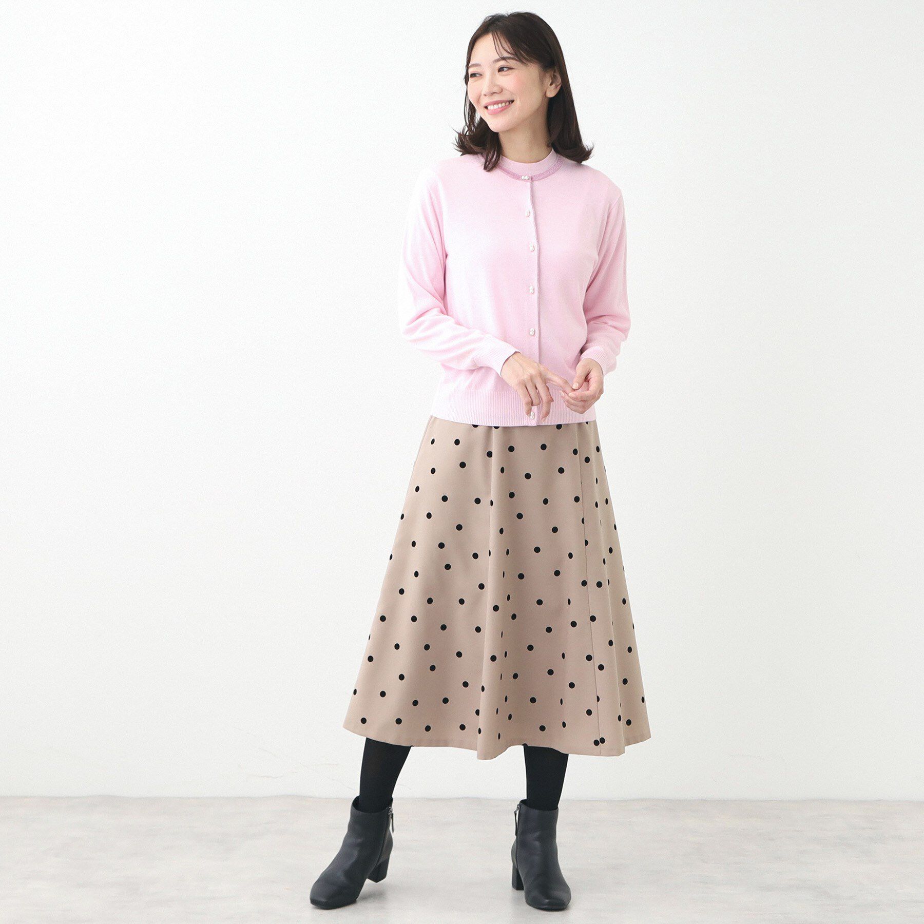 Reflect「【夏SALE／手洗い可】カーディガン＋ニットツインセット」|その他|