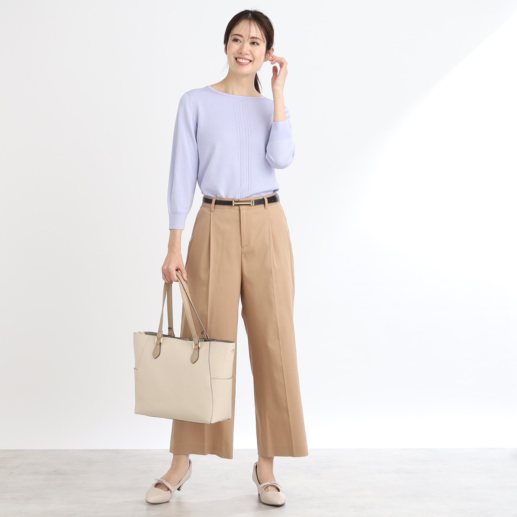 Reflect「【夏SALE／WEB限定カラーあり／アンサンブル可】プルオーバーニット」|ニット・セーター|