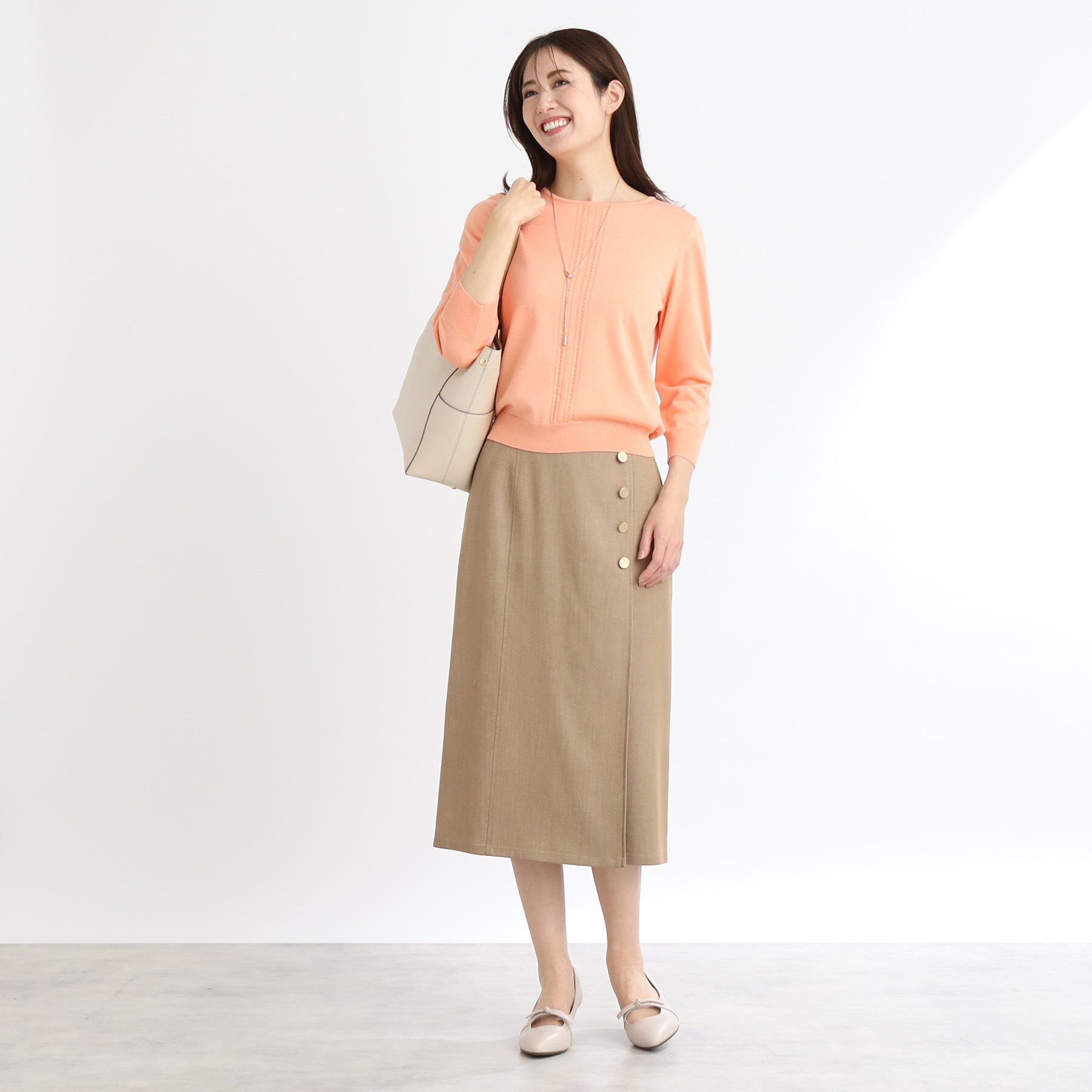 Reflect「【夏SALE／WEB限定カラーあり／アンサンブル可】プルオーバーニット」|ニット・セーター|