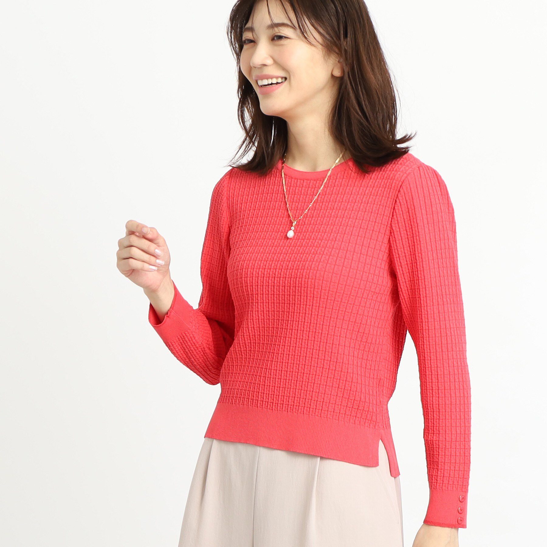 Reflect「スリーブデザインニット」|ニット・セーター|