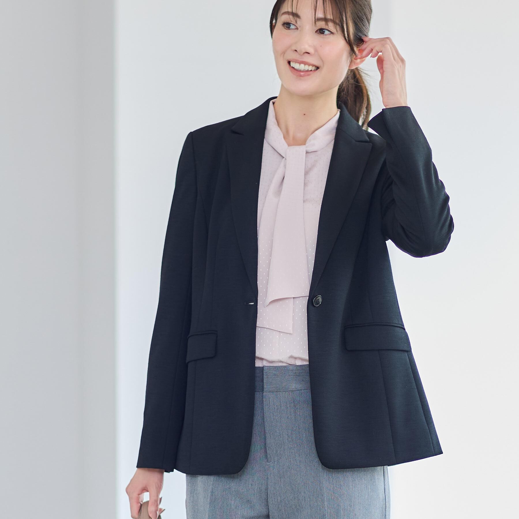 Reflect「【匠シリーズ／パンツスタイルにおすすめ◎／セットアップ可】匠ジャケット／ロングテーラード」|テーラードジャケット|