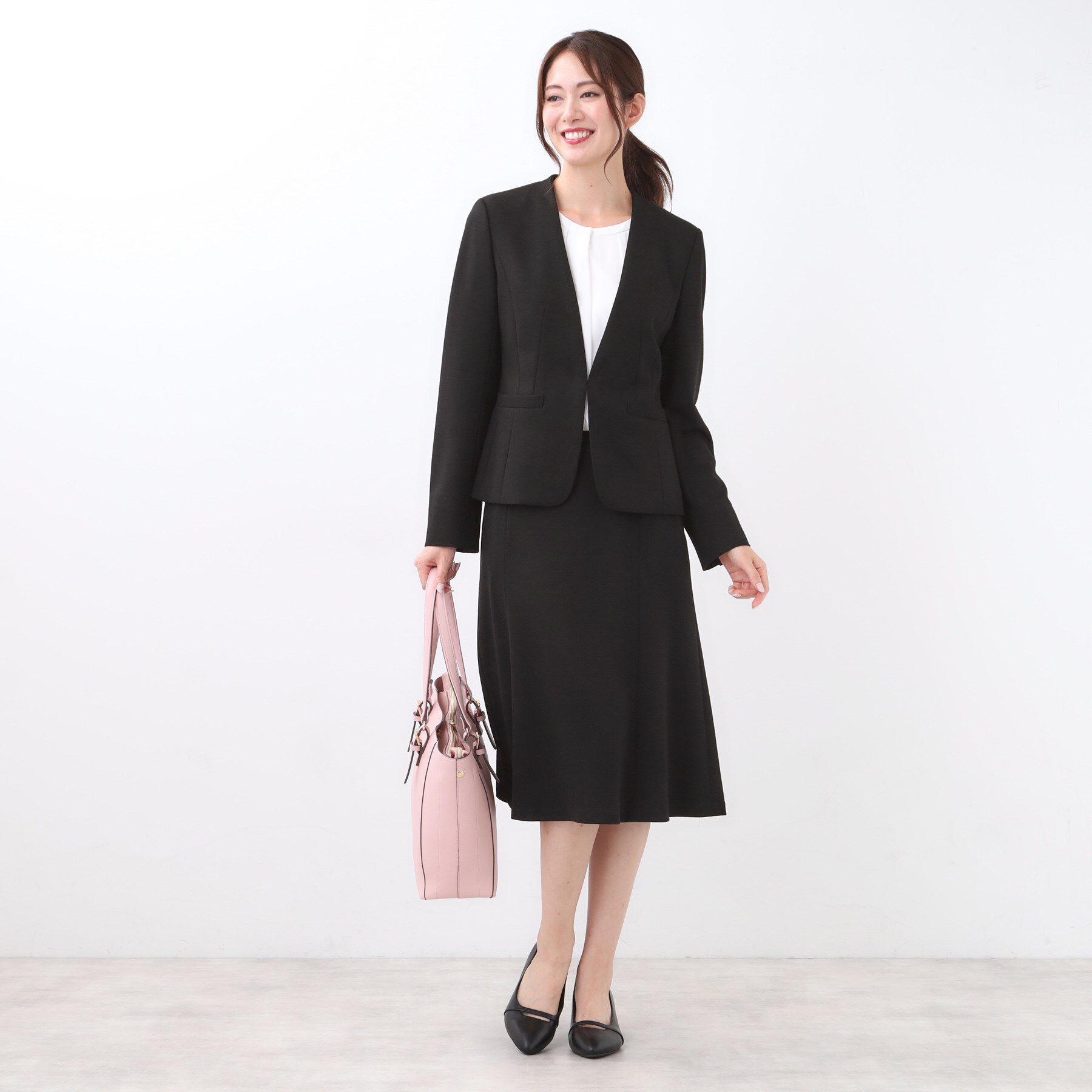 Reflect「【匠シリーズ／すっきり見え／セットアップ可】匠ジャケット／ノーカラー」|ノーカラージャケット|