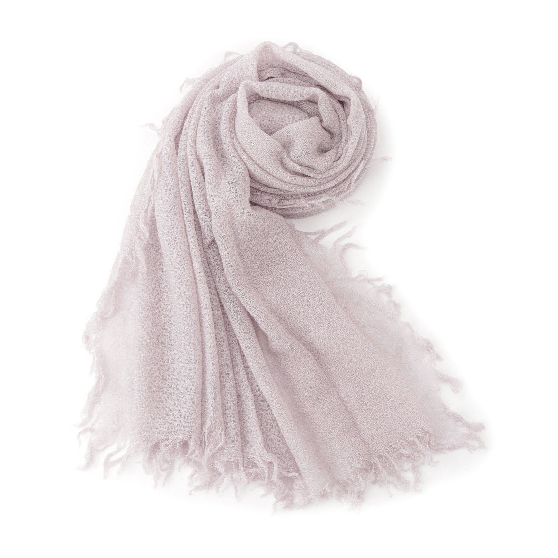 Reflect「【寒さ対策／コーディネートのポイントに◎】大判ウールスクエアストール」|ストール|グレージュ(050)