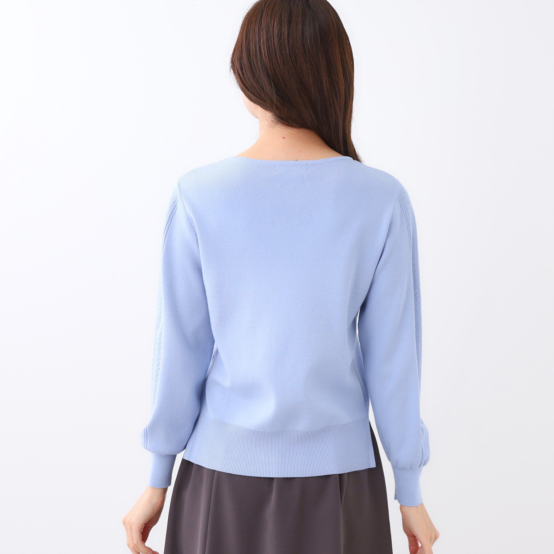 Reflect「【選べる6色／長く着られる◎】ボートネックニット」|ニット・セーター|