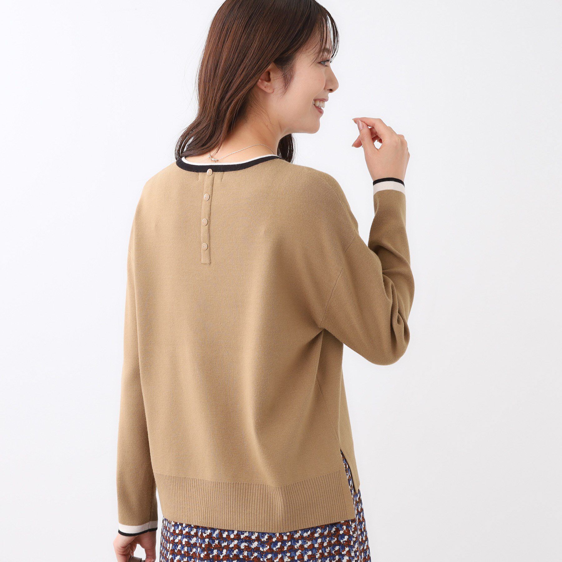 Reflect「【WEB先行カラーあり／セットアップ可】ゆったりフォルムニット」|ニット・セーター|