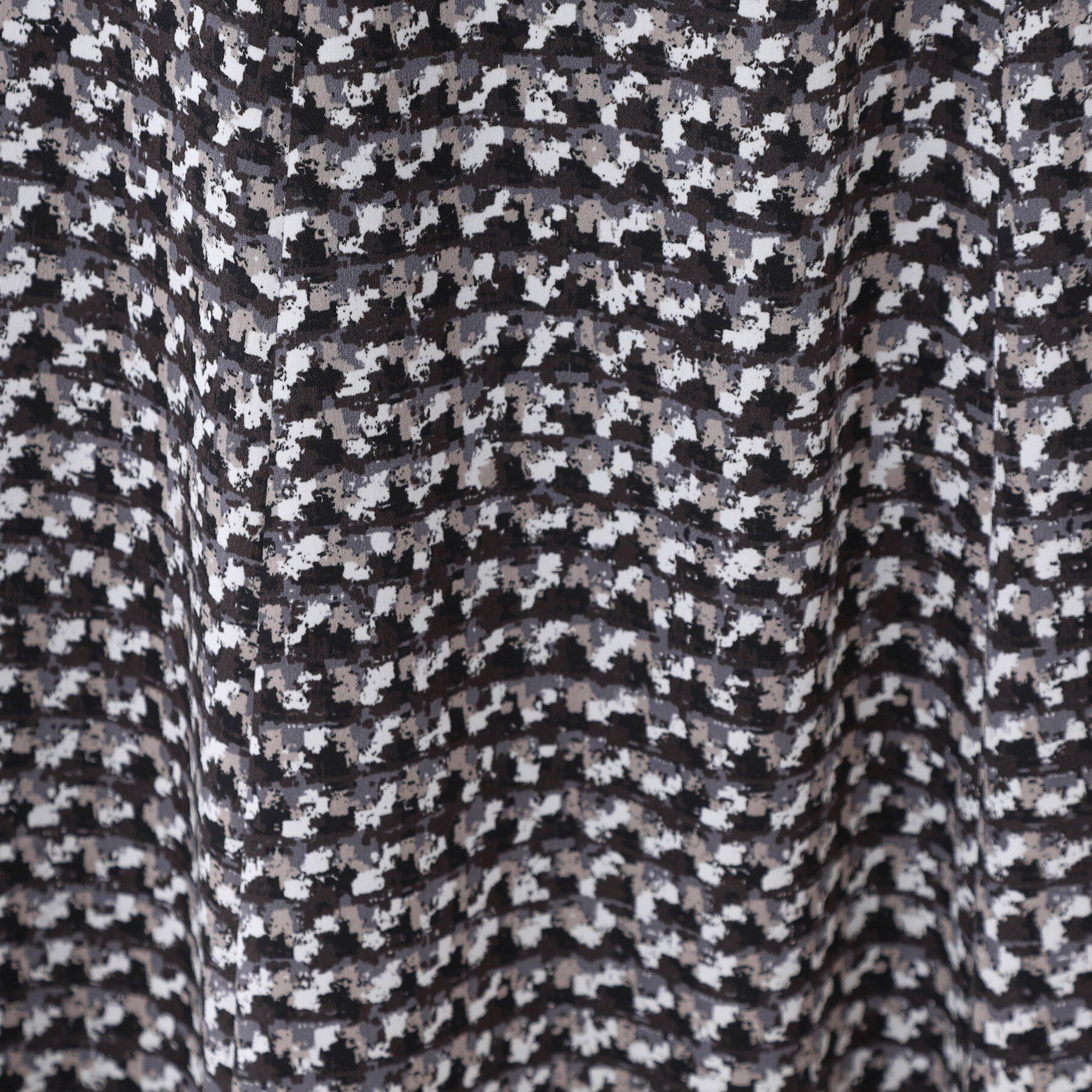 Reflect「【ニットスタイルが華やかに◎】チドリ風プリントフレアスカート」|スカート|