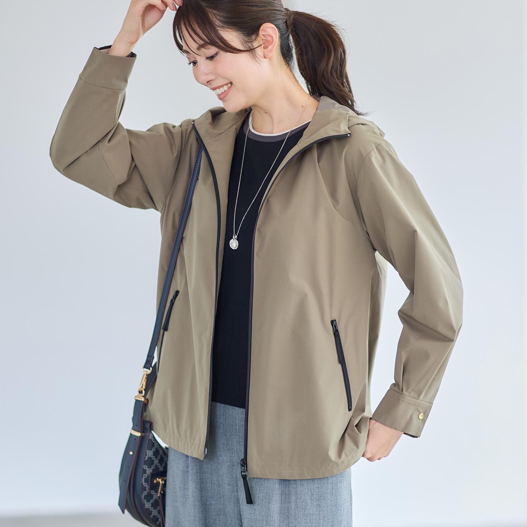 Reflect「【ライトアウター／キレイ見え／気軽な羽織に◎】スポーティライトアウター」|ブルゾン・スタジャン|