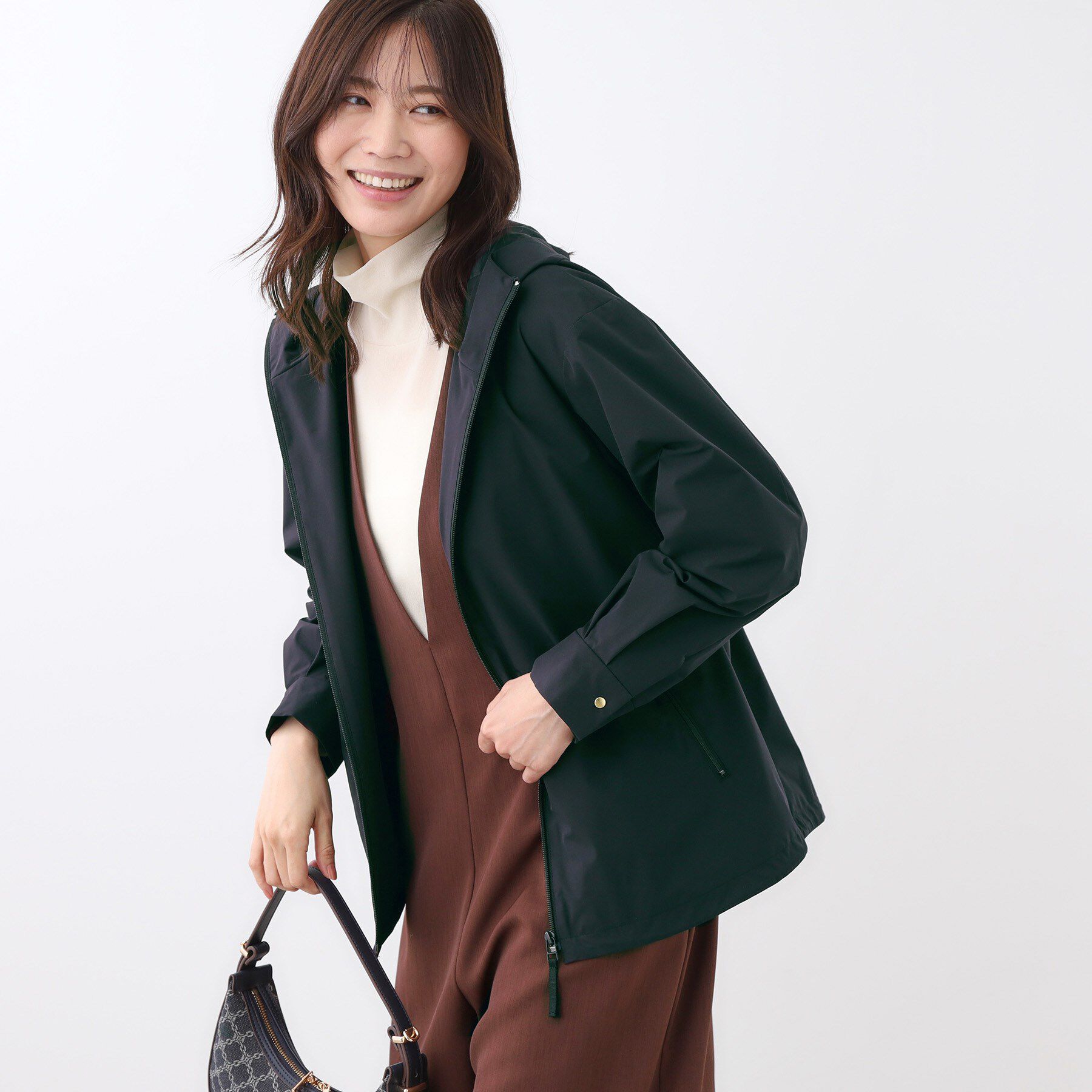 Reflect「【ライトアウター／キレイ見え／気軽な羽織に◎】スポーティライトアウター」|ブルゾン・スタジャン|