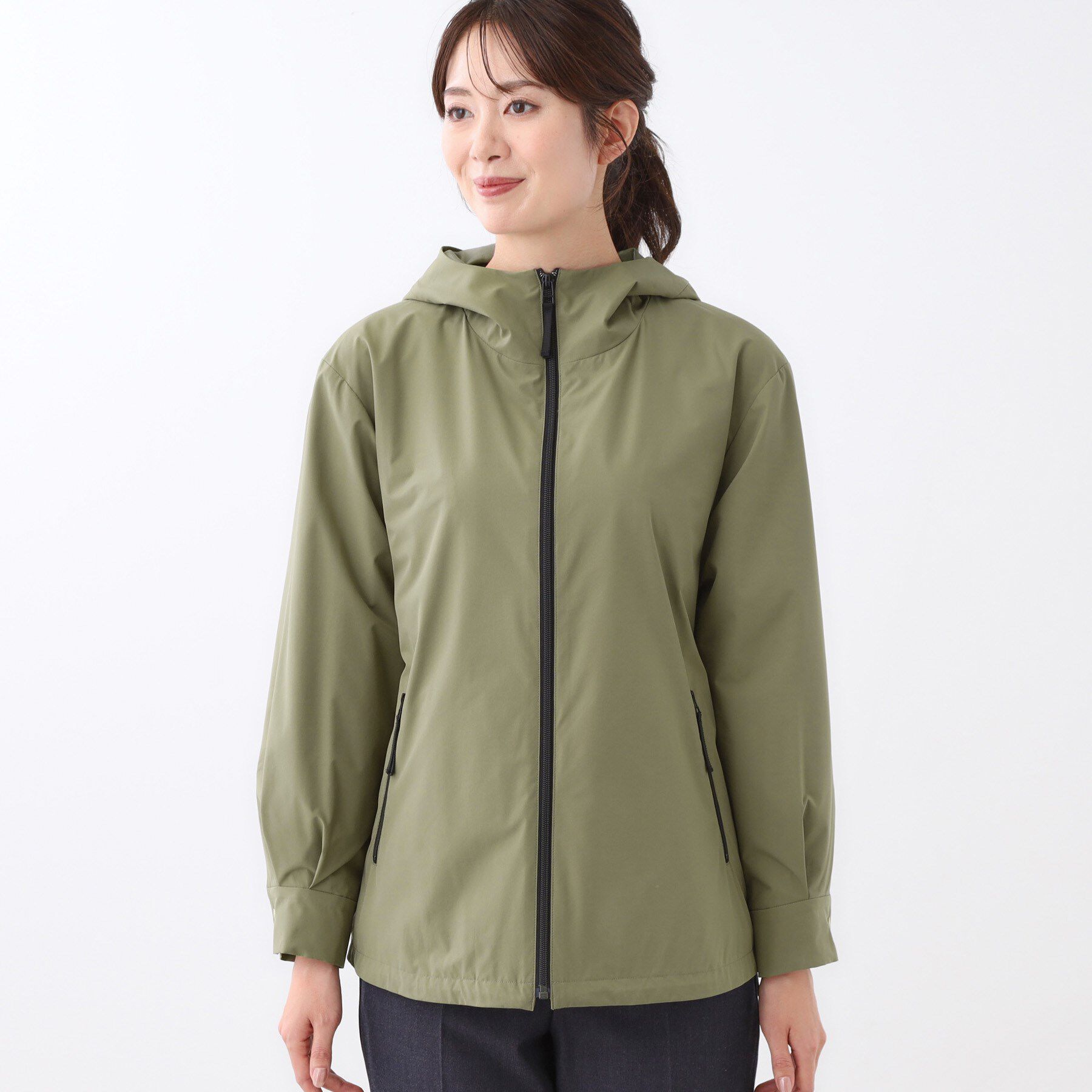 Reflect「【ライトアウター／キレイ見え／気軽な羽織に◎】スポーティライトアウター」|ブルゾン・スタジャン|