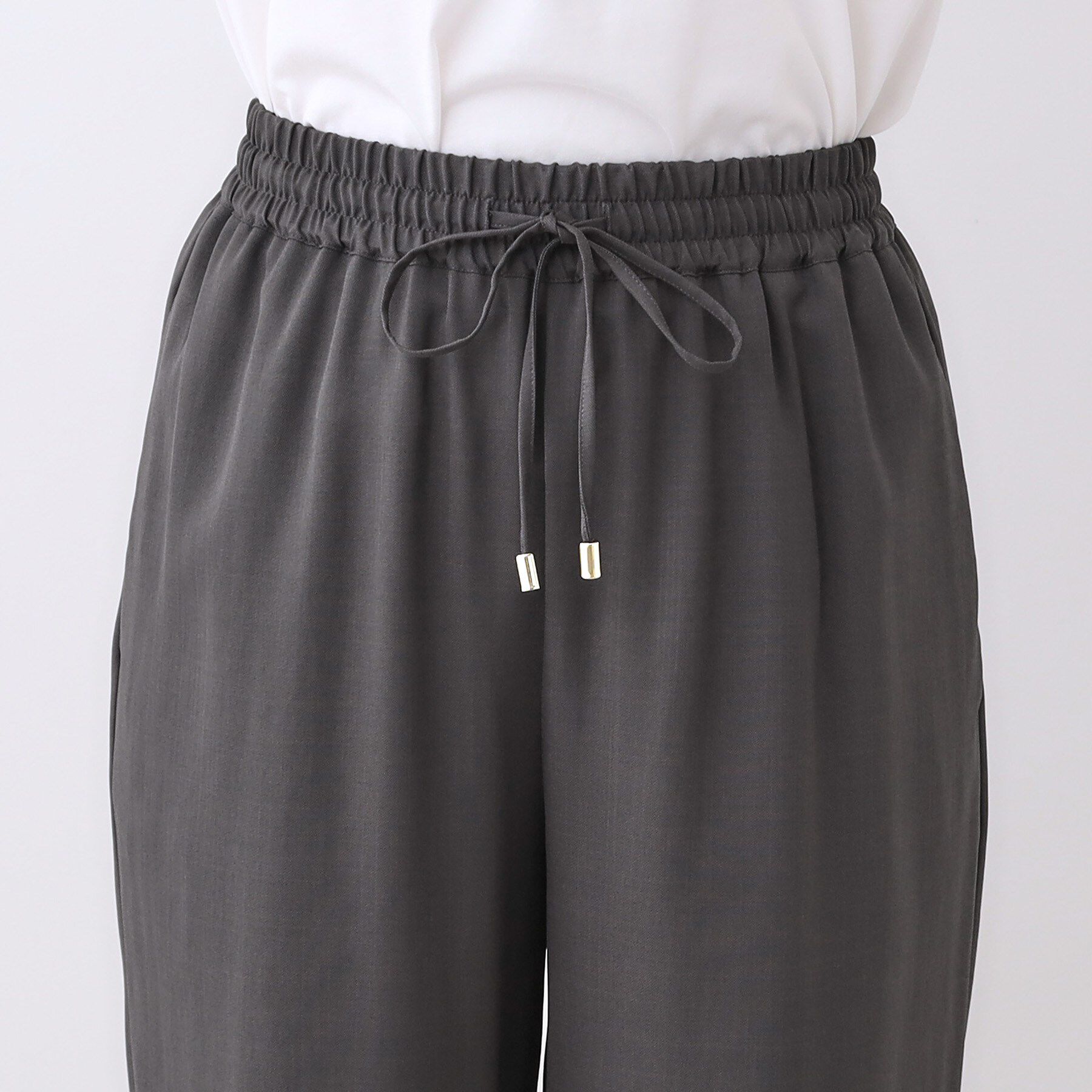 Reflect「【ウエスト総ゴム／セットアップ／単品使いOK◎】ベスト＋ストレートパンツセット」|スーツ|