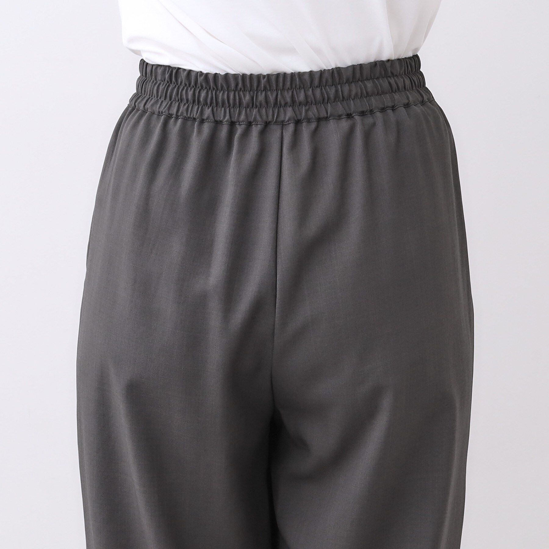 Reflect「【ウエスト総ゴム／セットアップ／単品使いOK◎】ベスト＋ストレートパンツセット」|スーツ|