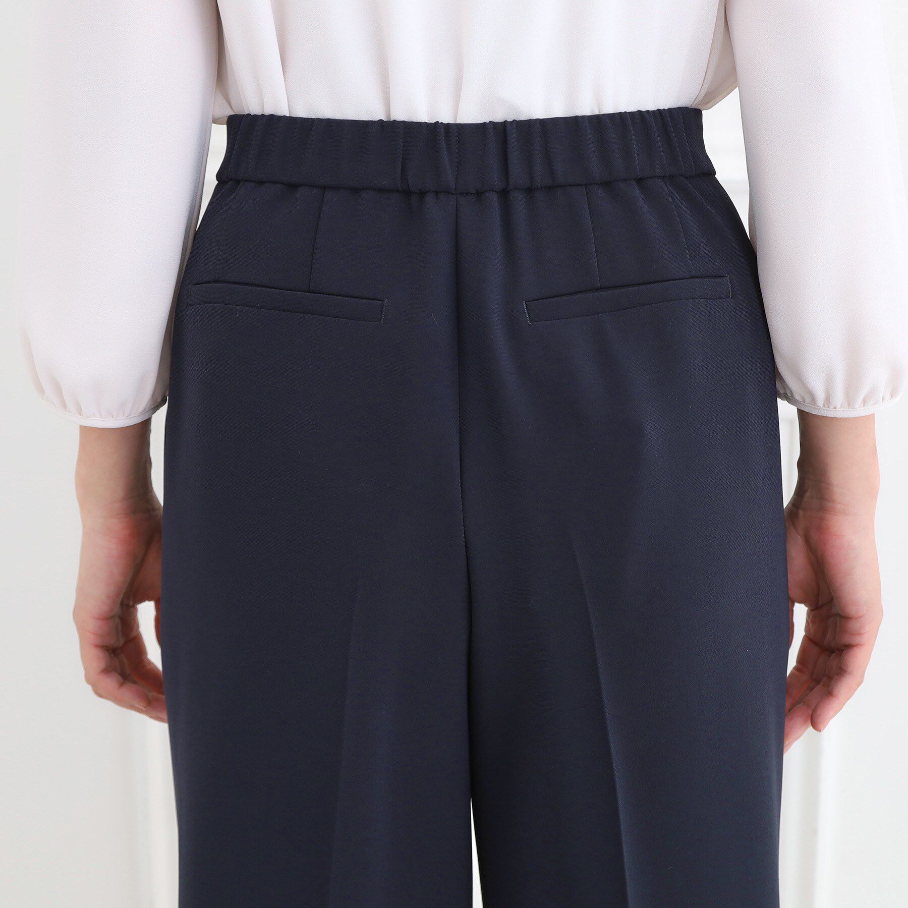 Reflect「【お仕事に◎／セットアップ可】タック入りワイドパンツ」|その他|