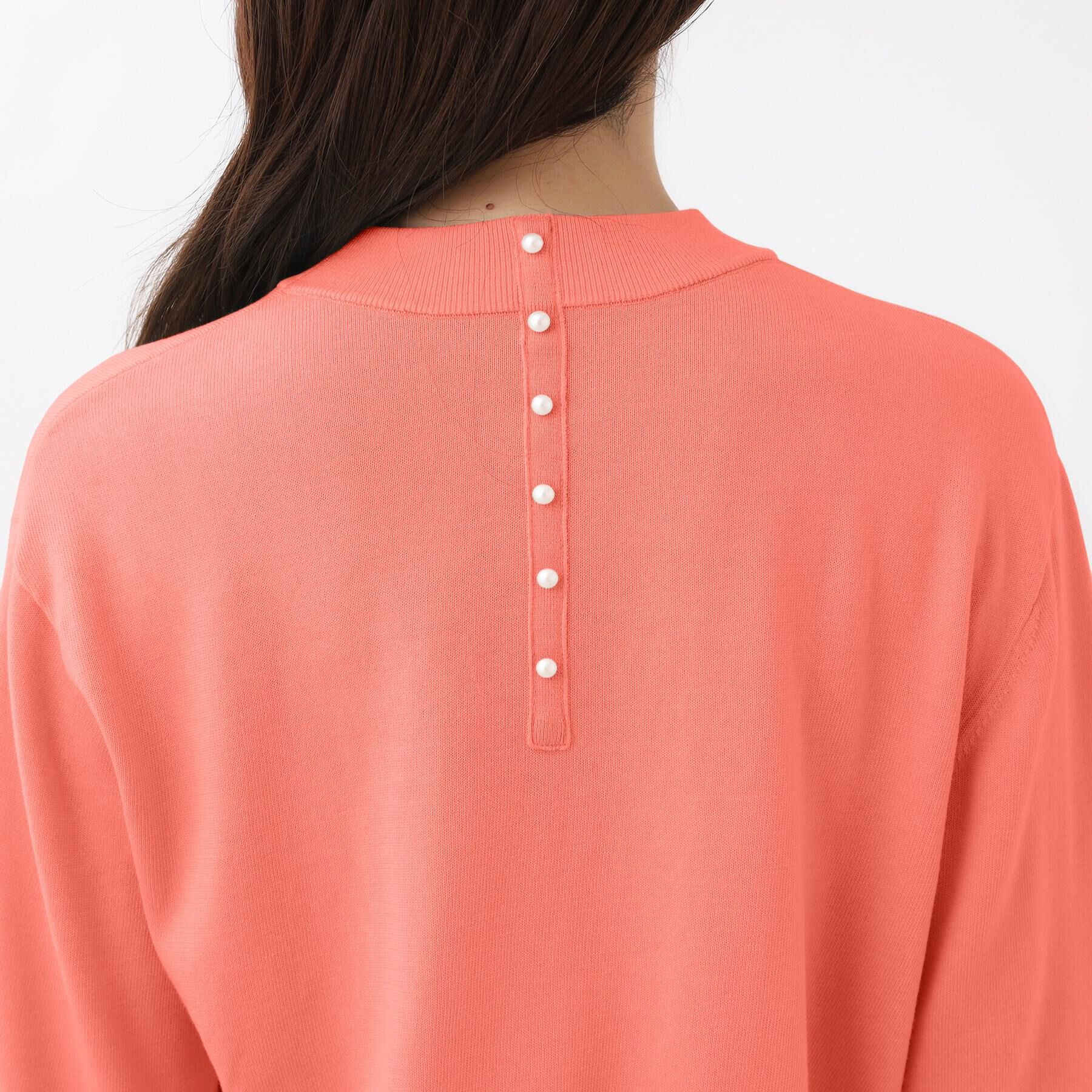 Reflect「【秋映え／重ね着風スタイルに◎】フリルプリーツスリーブニット」|ニット・セーター|