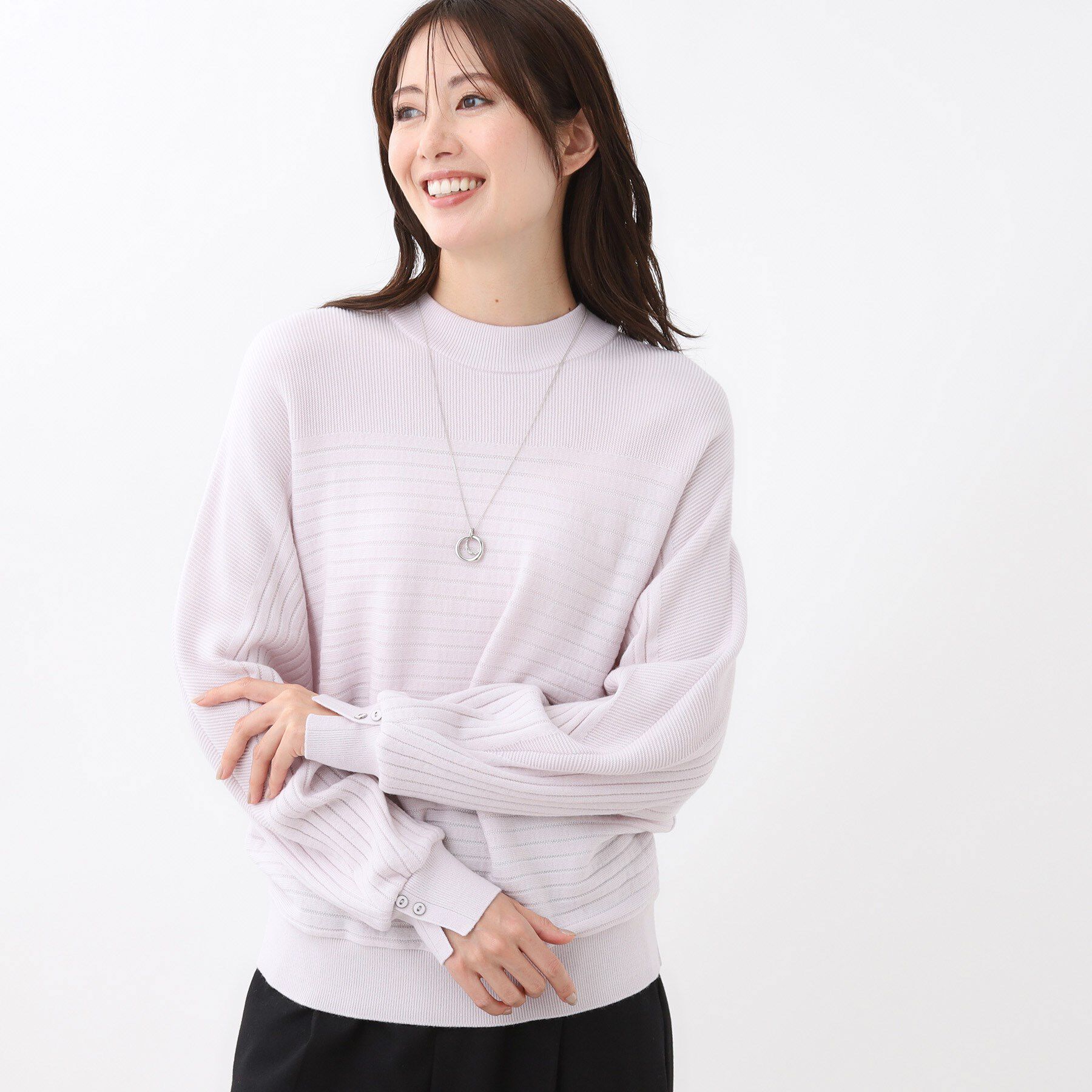 Reflect「【秋映え／ゆったり着られる◎】ドルマンシルエットニット」|ニット・セーター|