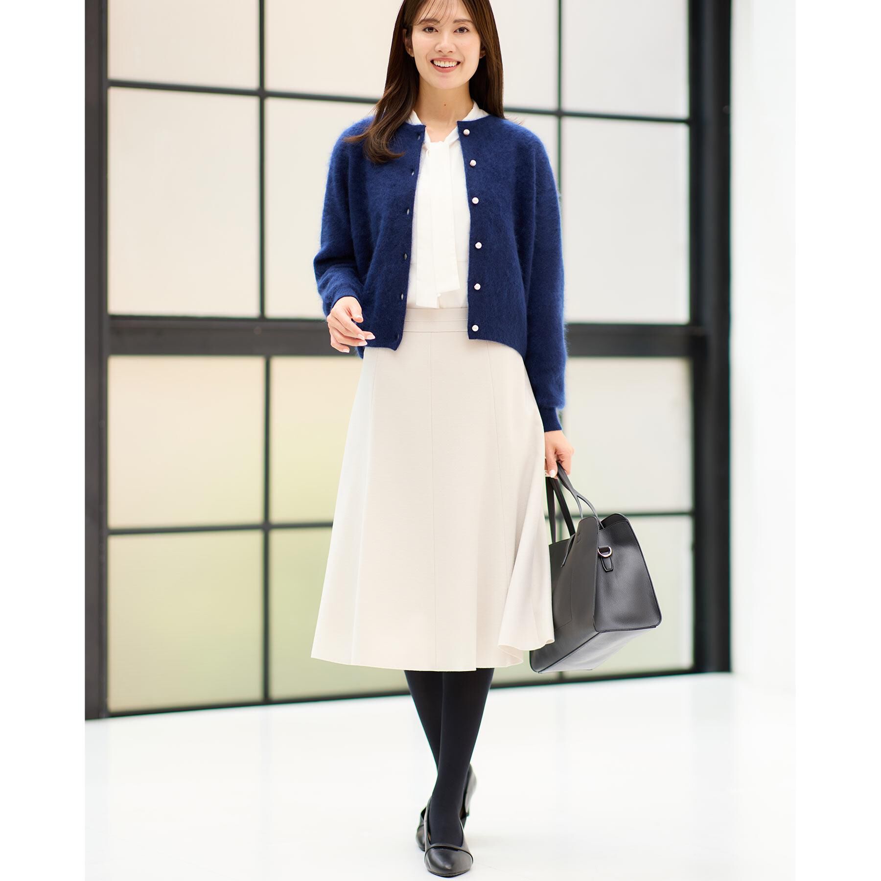 Reflect「【秋映え／カシミヤ100％／プルオーバーとしても◎】ふんわりカーディガン」|カーディガン|