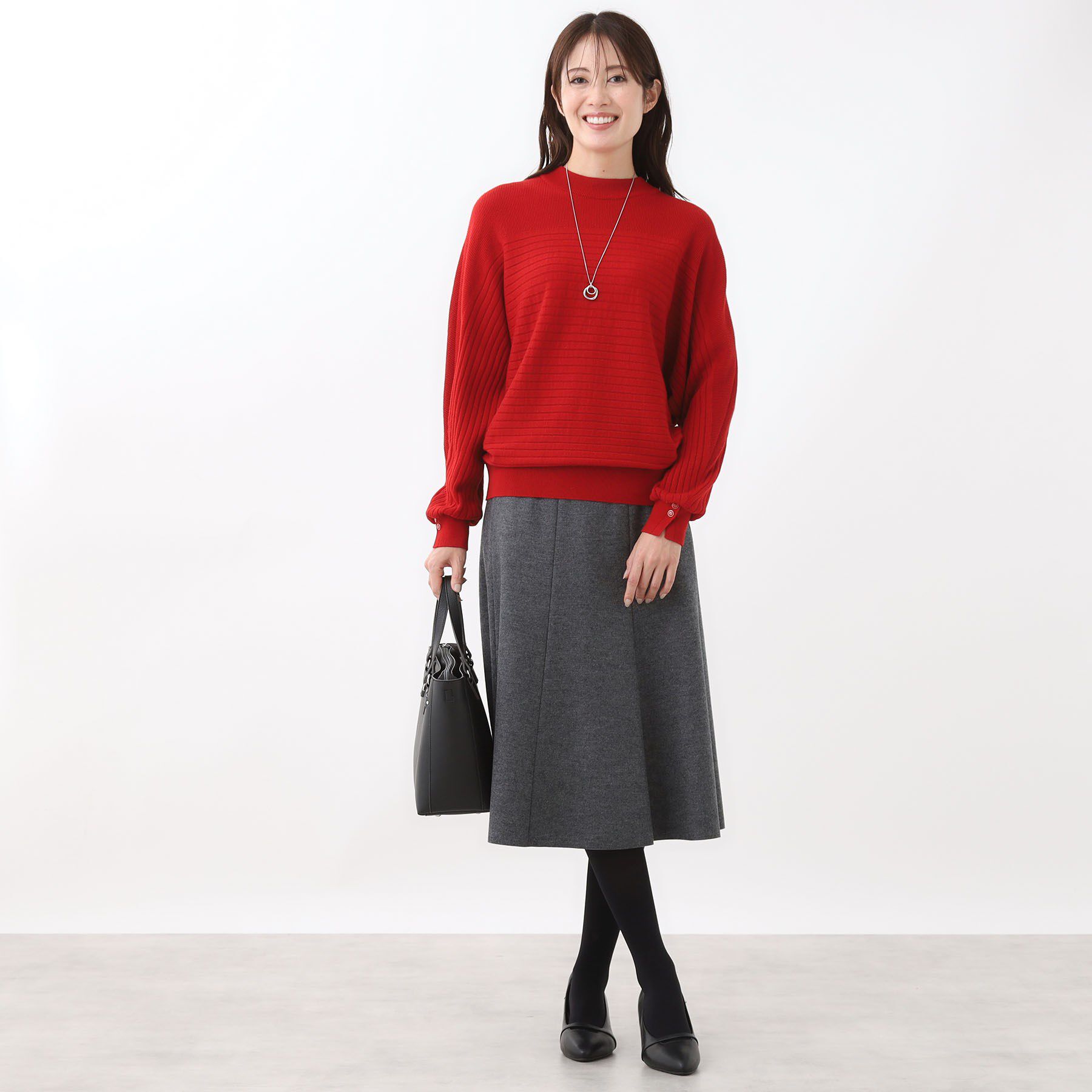 Reflect「【選べる5色◎】フレアフリュイドスカート」|スカート|