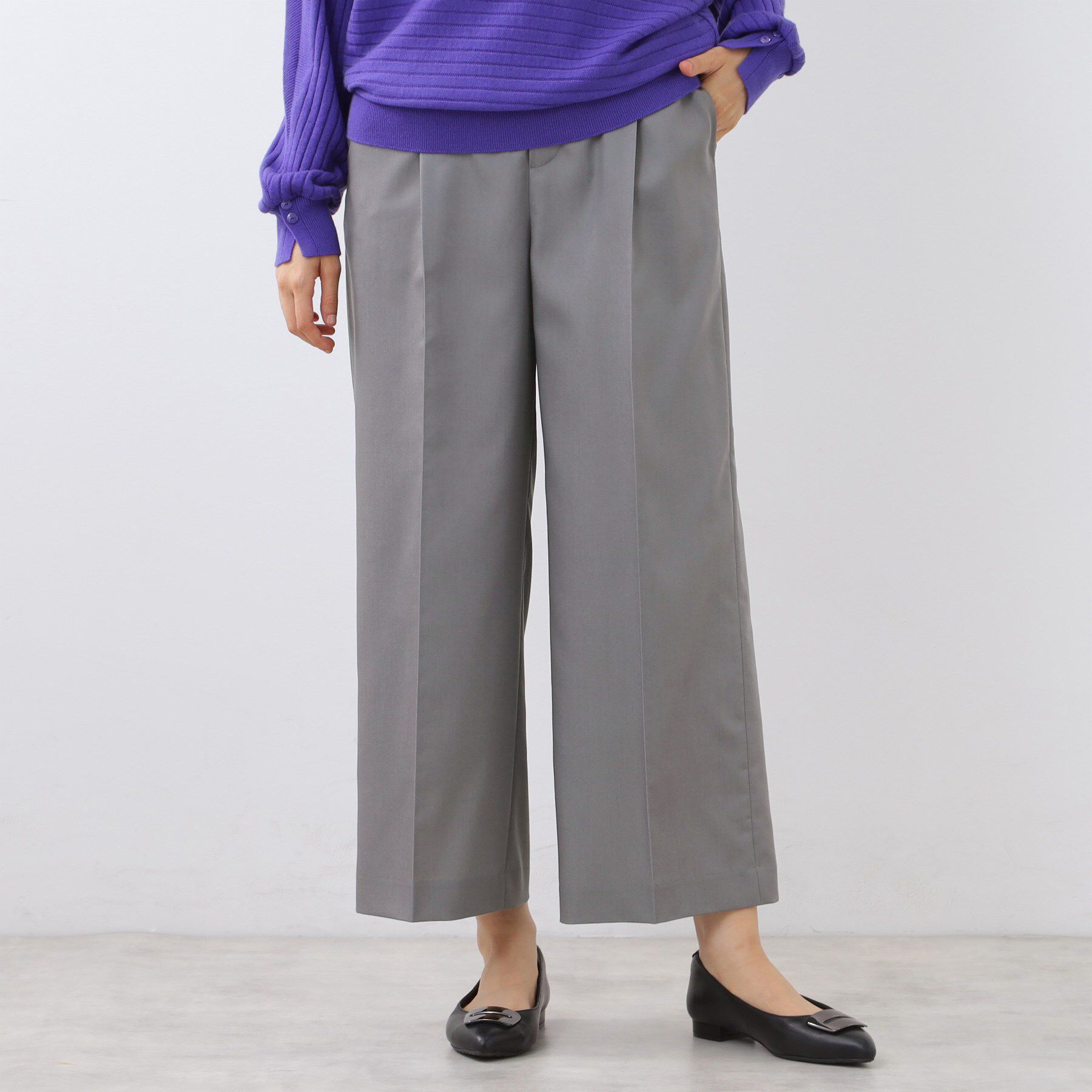 Reflect「【キレイめもカジュアルスタイルも◎】ストレートワイドシルエットパンツ」|その他|