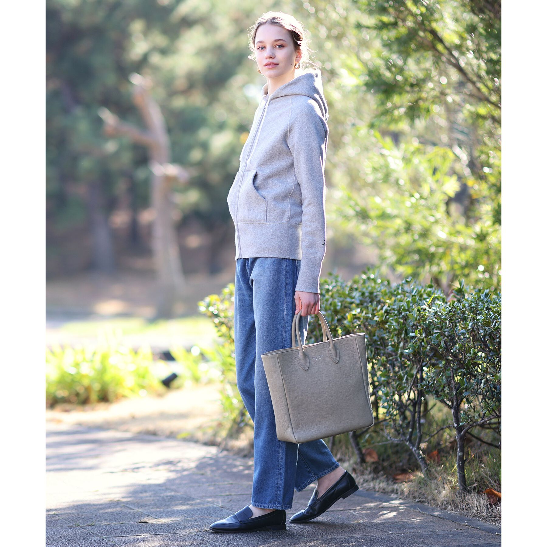 DRESSTERIOR「デキシー吊裏毛ジップアップパーカ」|パーカー|