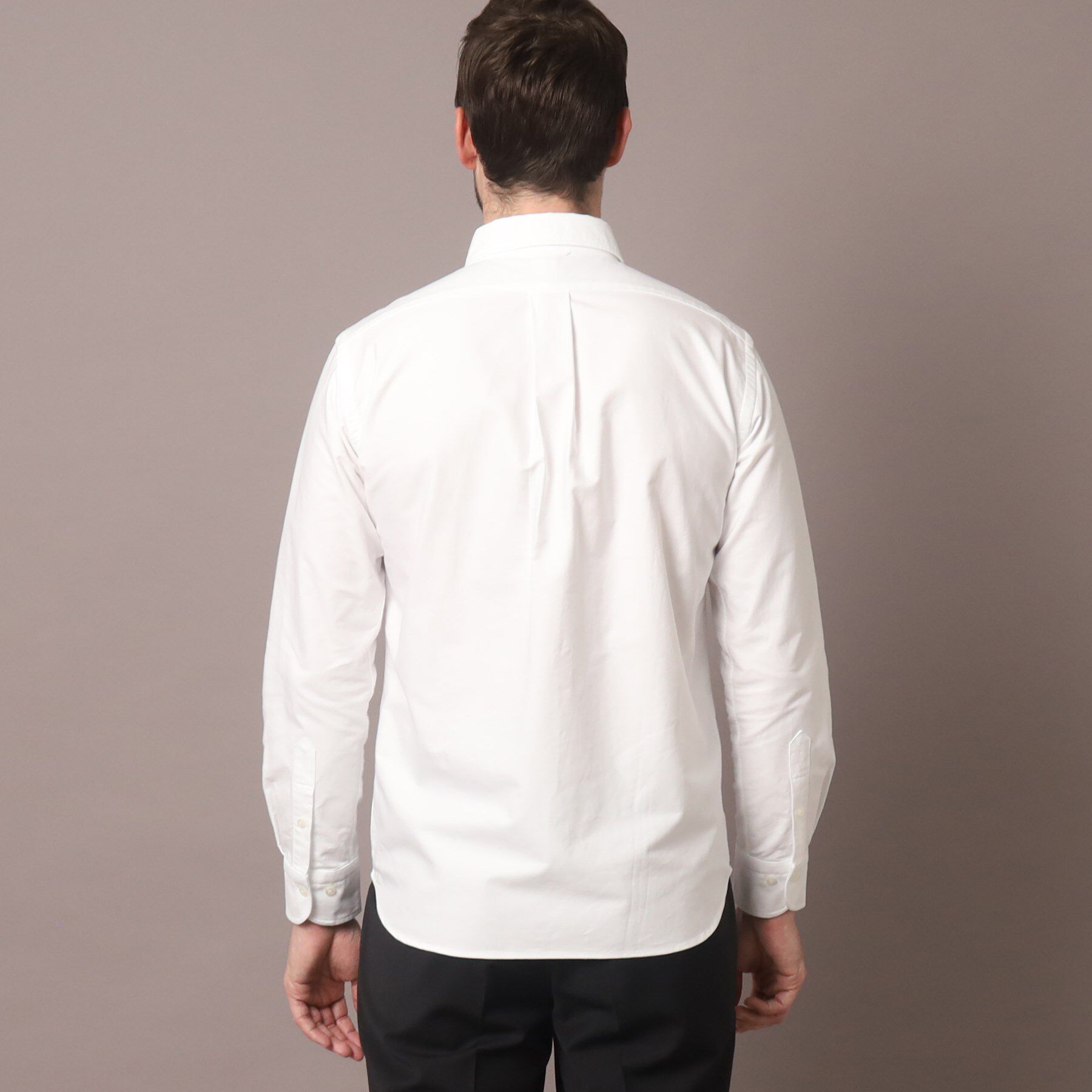 DRESSTERIOR「オックスフォード ラウンドカラーシャツ」|シャツ・ブラウス|