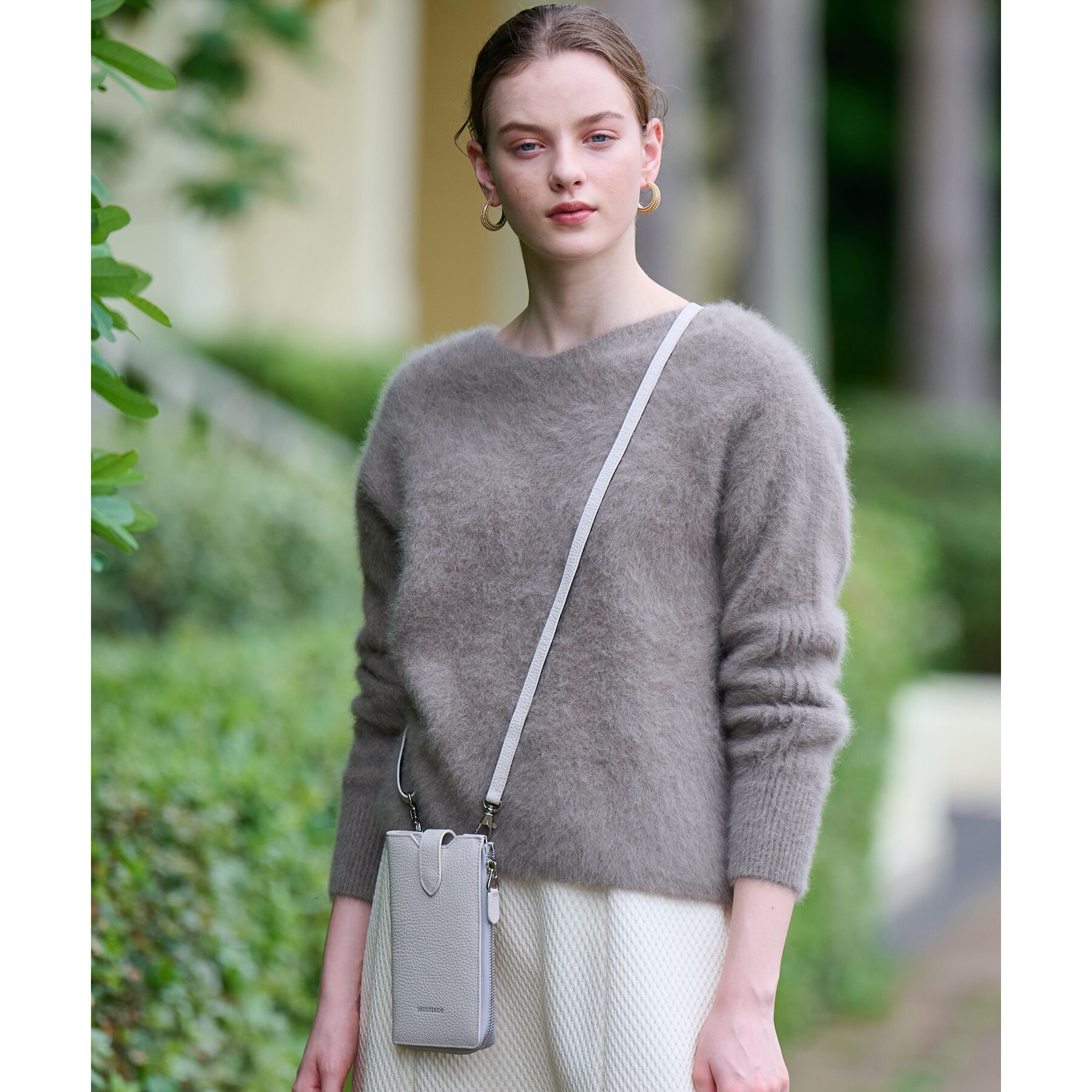 DRESSTERIOR「【Safari5月号掲載】イタリアレザースマホショルダーバッグ」|ショルダー・メッセンジャー|