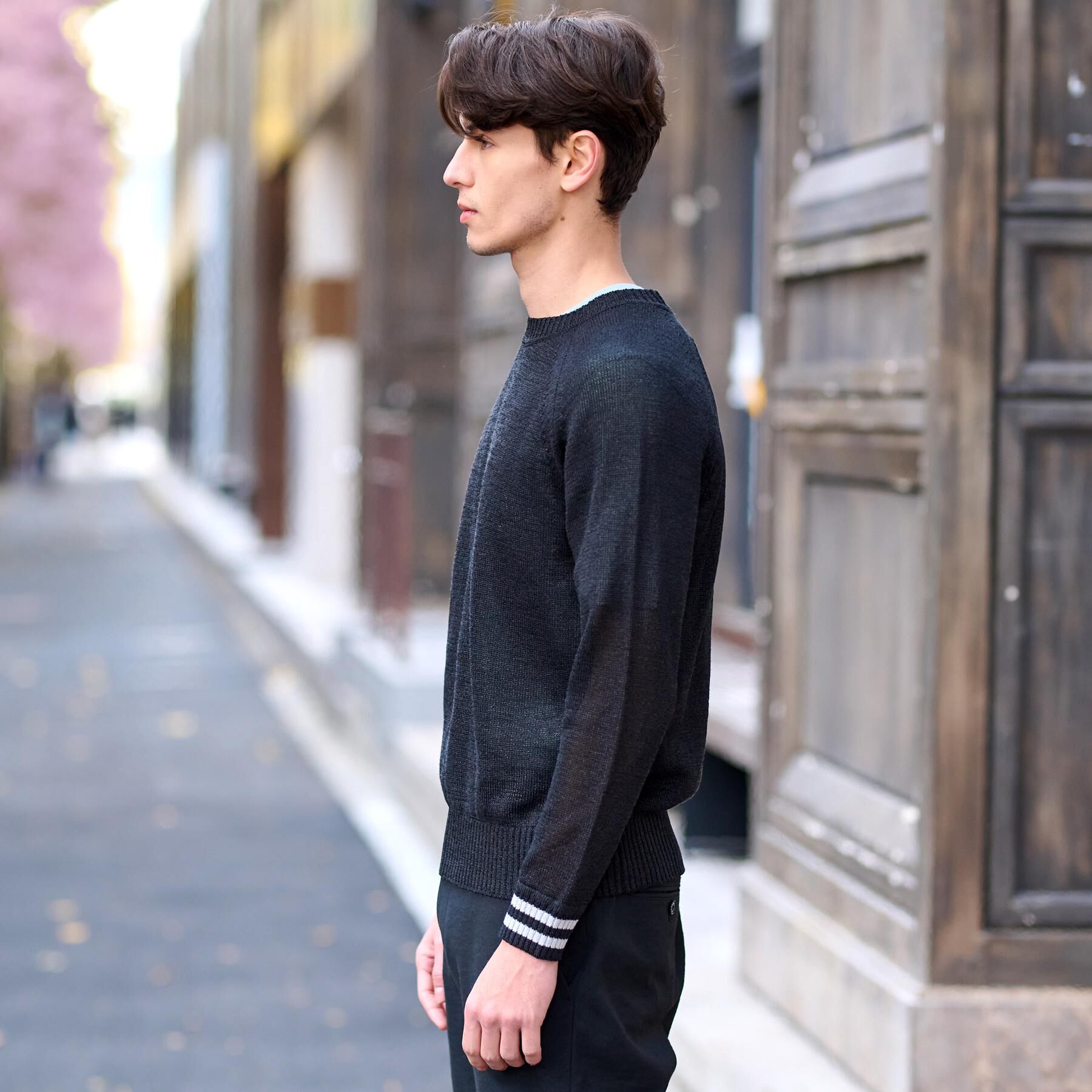 DRESSTERIOR「ペーパーコットン ドライニット」|ニット・セーター|