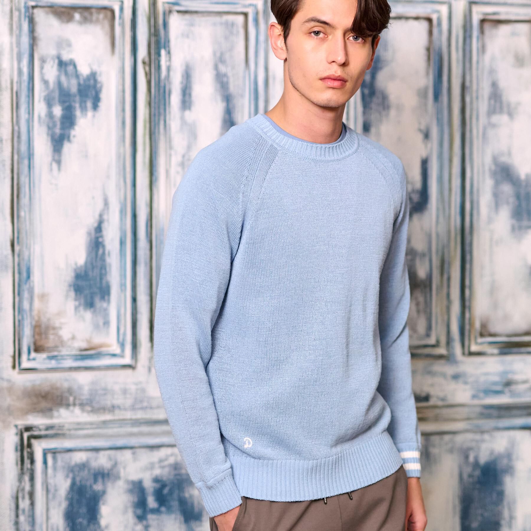 DRESSTERIOR「ペーパーコットン ドライニット」|ニット・セーター|