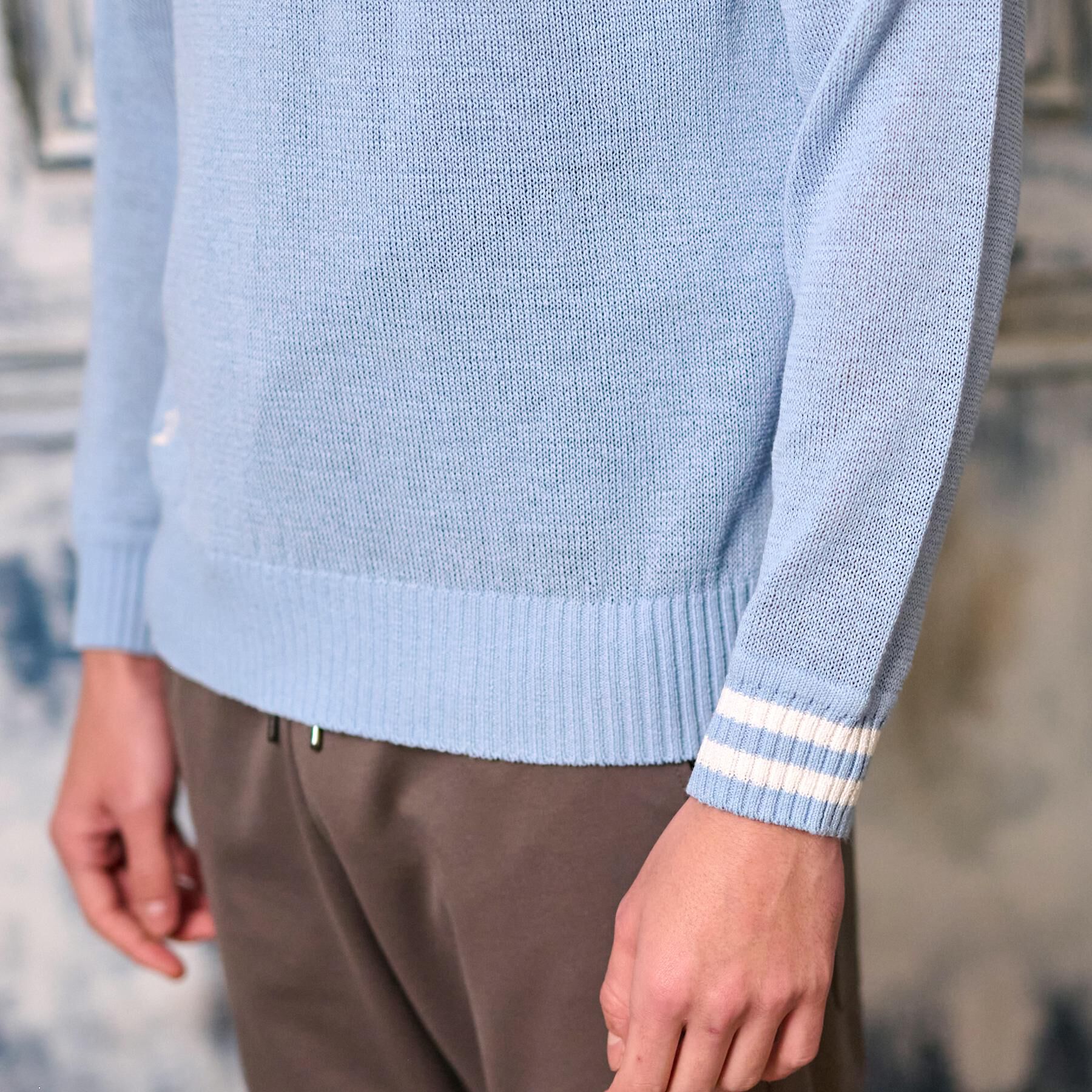 DRESSTERIOR「ペーパーコットン ドライニット」|ニット・セーター|