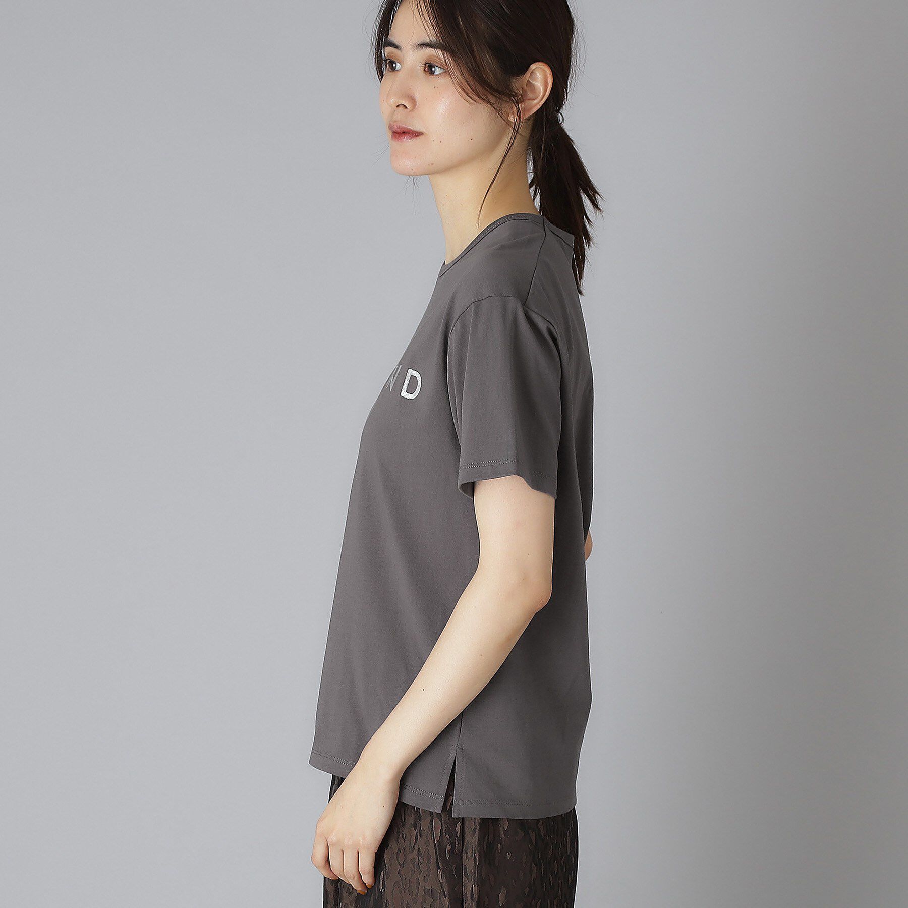 DRESSTERIOR「20／1シルケット風天竺Tシャツ」|Tシャツ・カットソー|