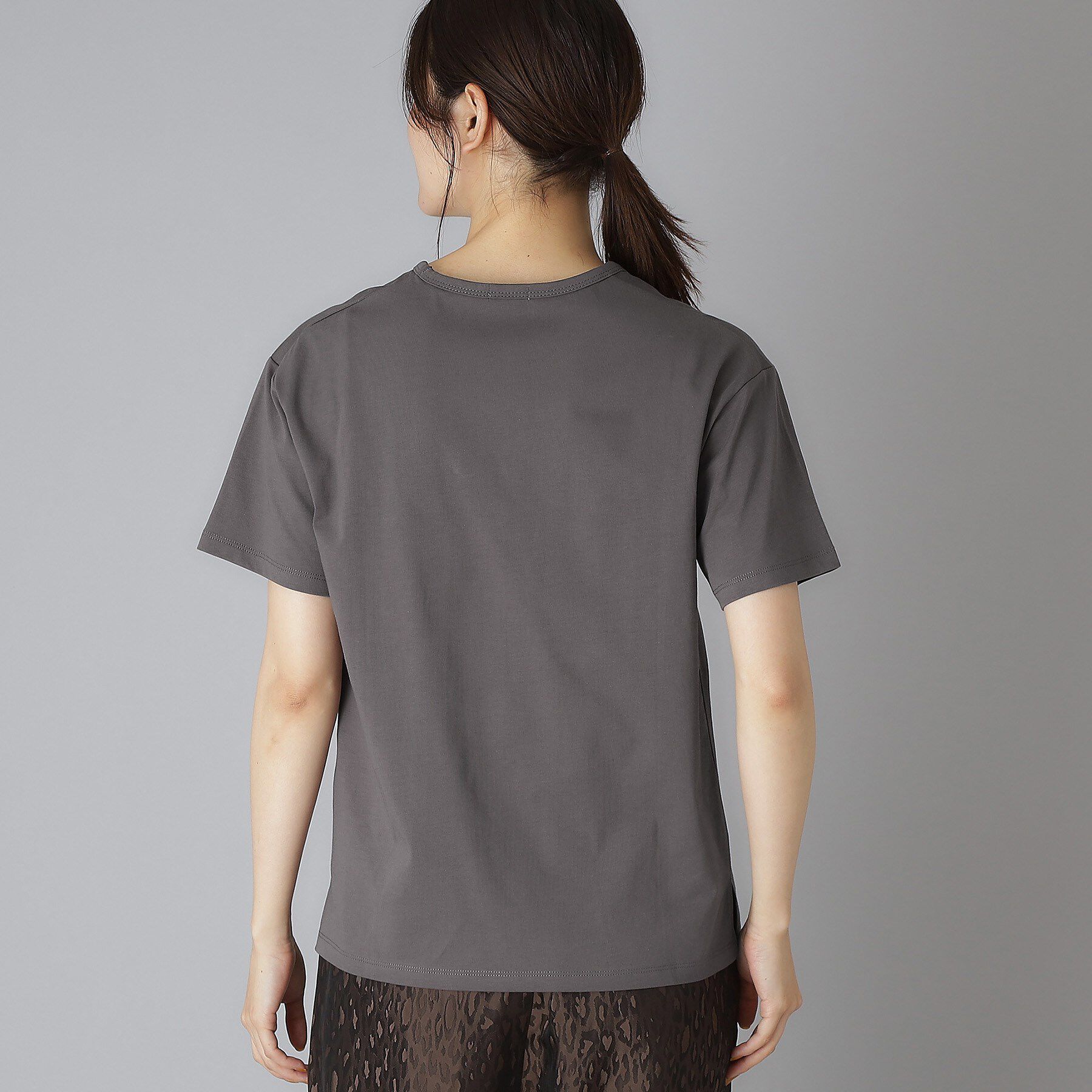 DRESSTERIOR「20／1シルケット風天竺Tシャツ」|Tシャツ・カットソー|