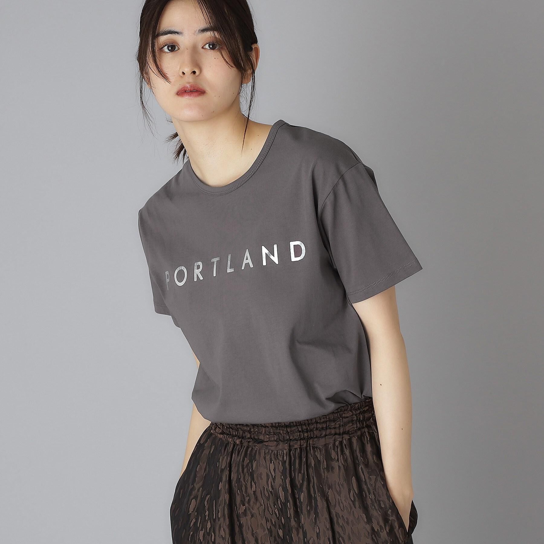 DRESSTERIOR「20／1シルケット風天竺Tシャツ」|Tシャツ・カットソー|チャコールグレー(0