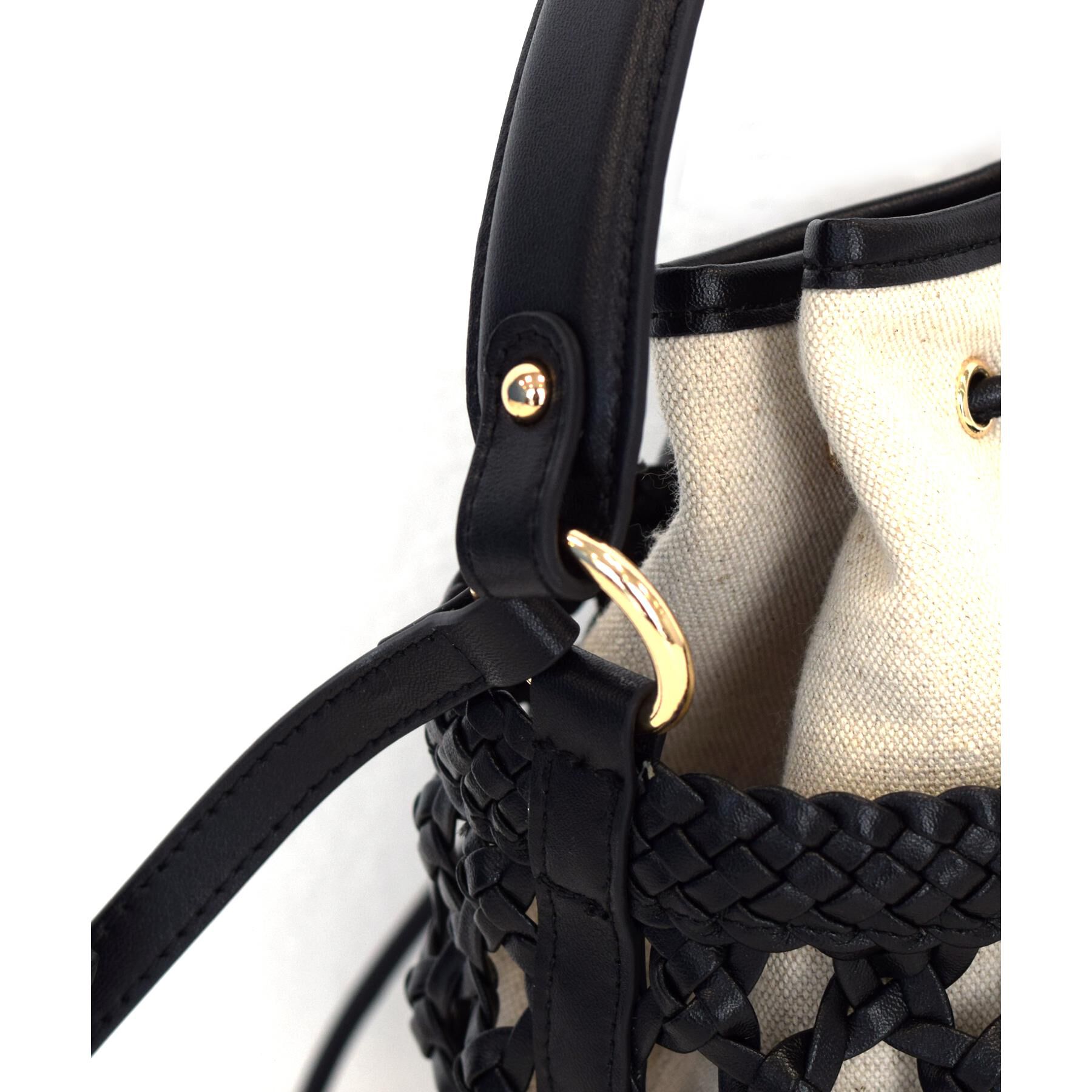 DRESSTERIOR「【otonaMUSE5月号掲載/3WAY】メッシュ＆キャンバス バケツBAG」|ハンドバッグ|