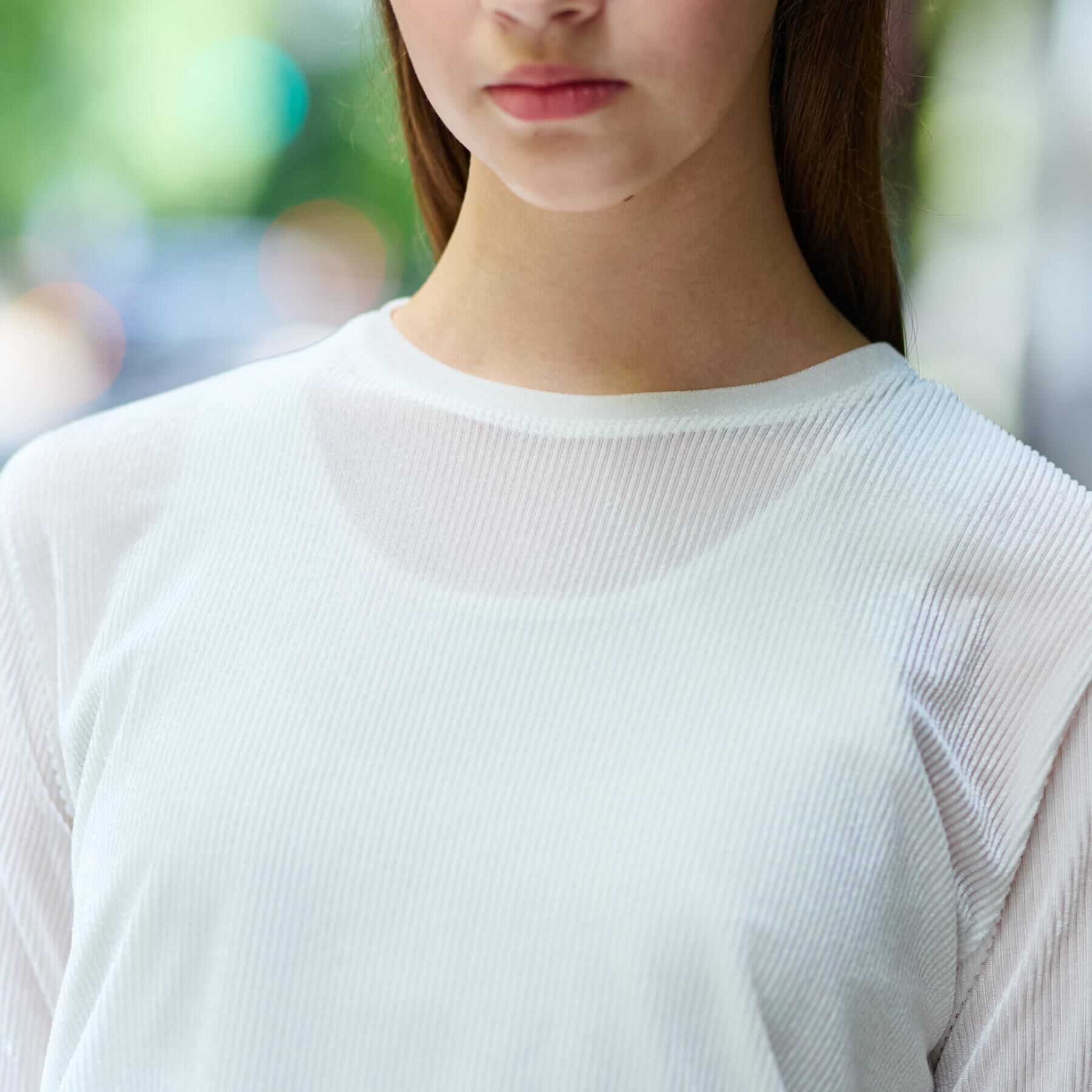 DRESSTERIOR「【洗える/リブベロア】シアーリブベロアカットソー」|Tシャツ・カットソー|