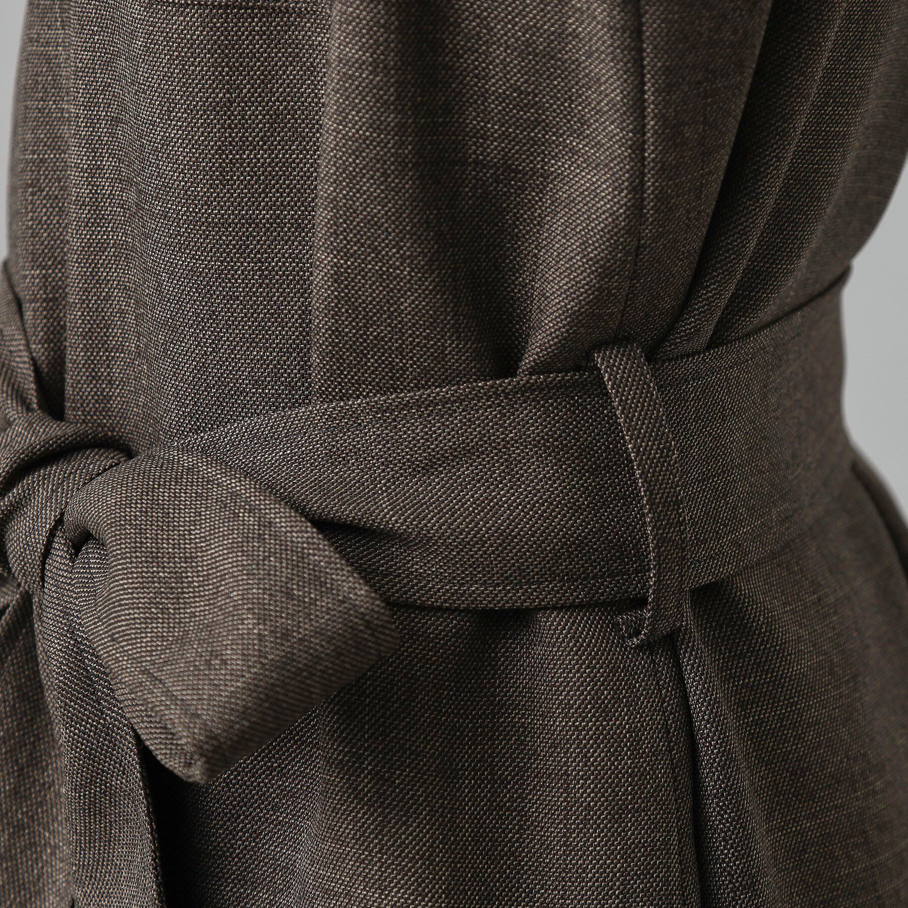 DRESSTERIOR「【洗える/前開きボタン】ウォッシャブルツイードライクワンピース」|ワンピース|