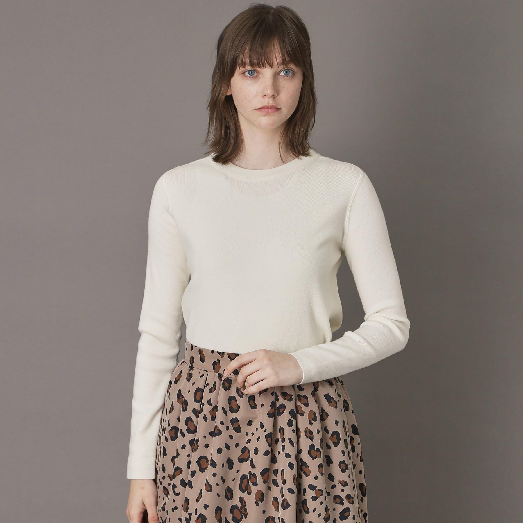 DRESSTERIOR「ストレッチフルニードルニット」|ニット・セーター|