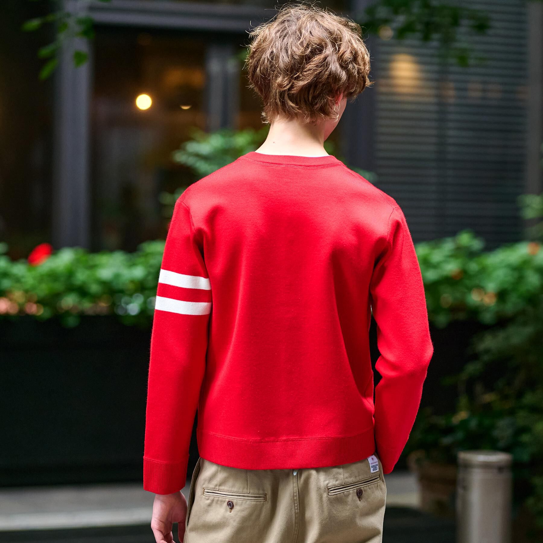 DRESSTERIOR「ウォッシャブル アームライン ラウンドカーディガン」|カーディガン|