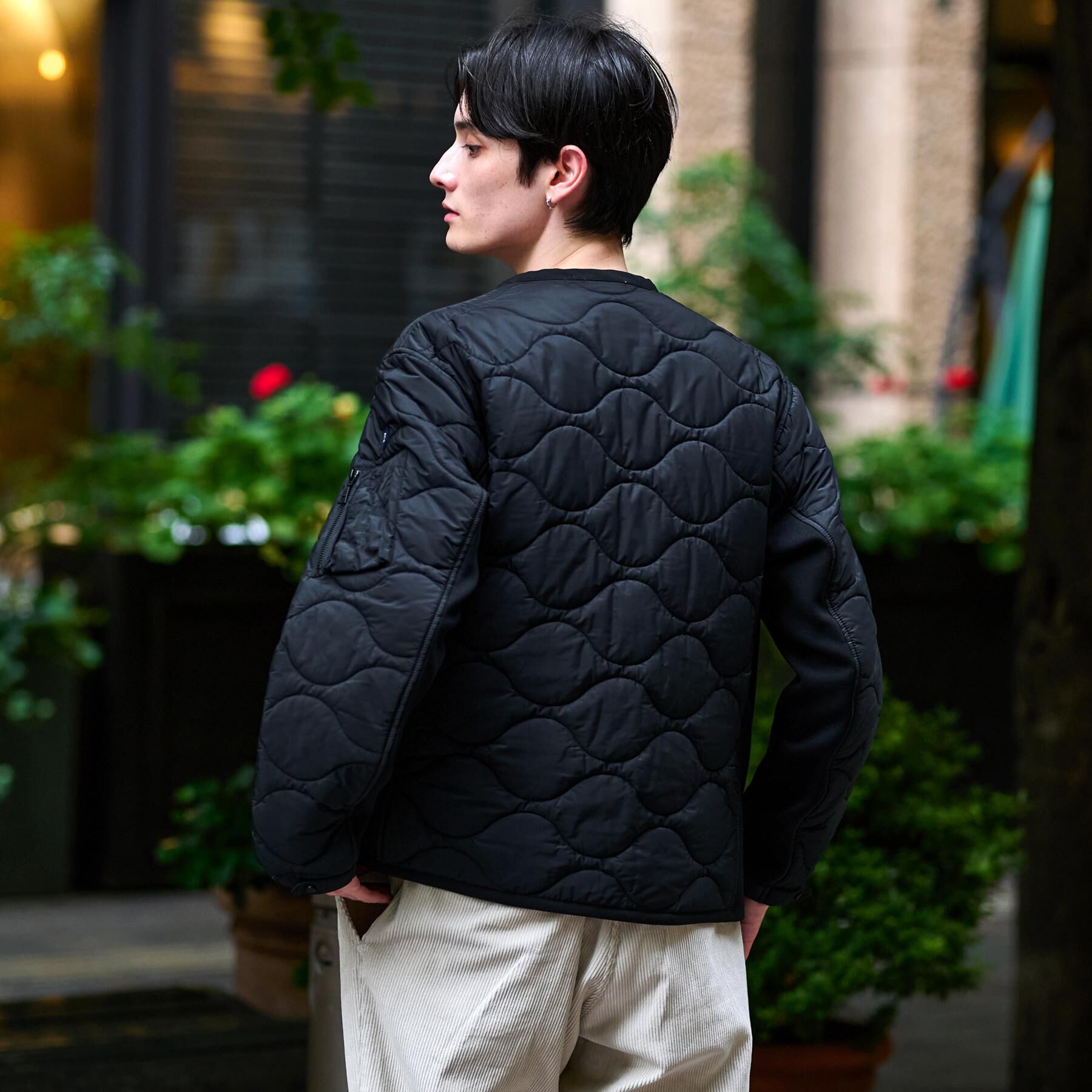 DRESSTERIOR「キルティング ライナージャケット」|ダウン|