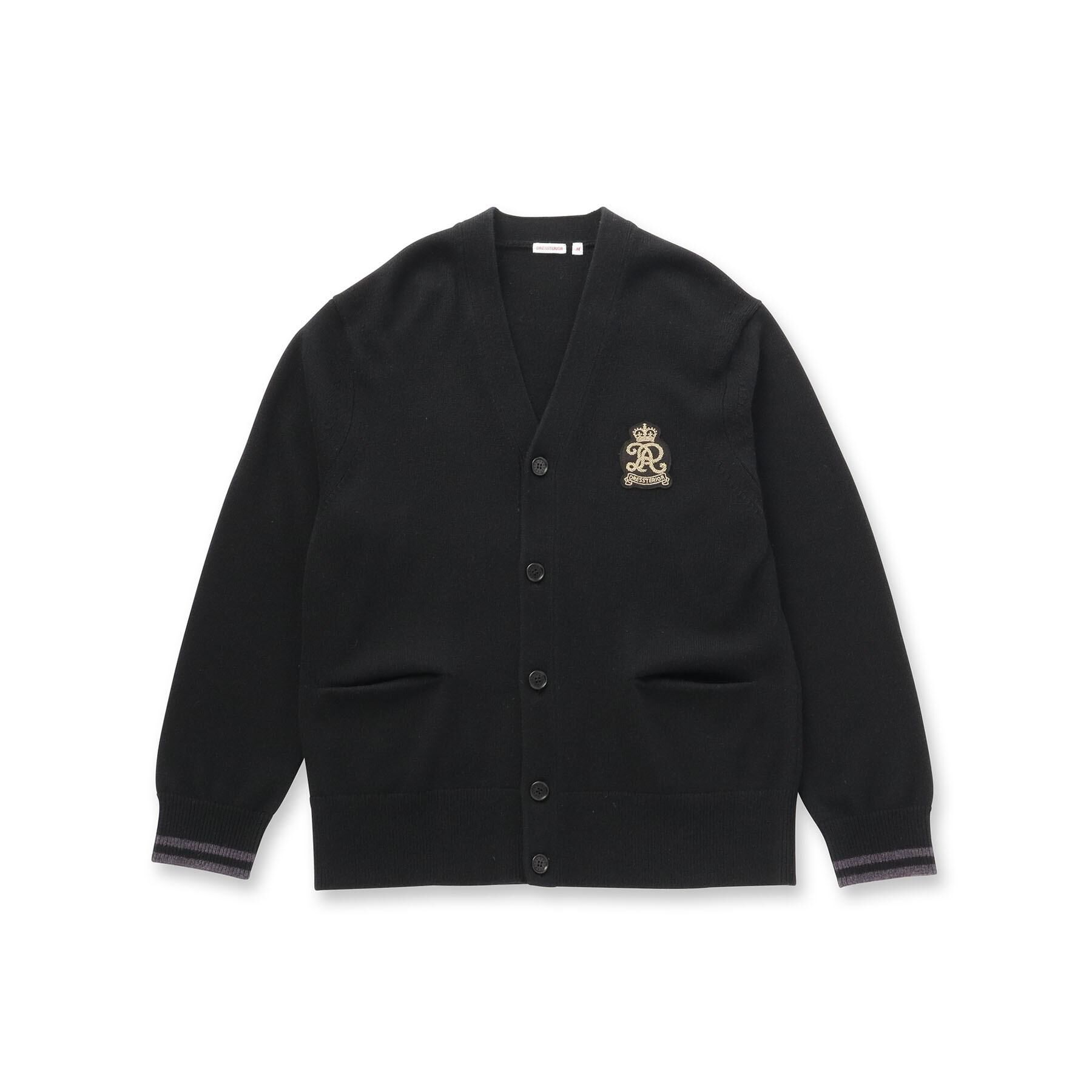 DRESSTERIOR「ウォッシャブル エンブレムカーディガン」|カーディガン|