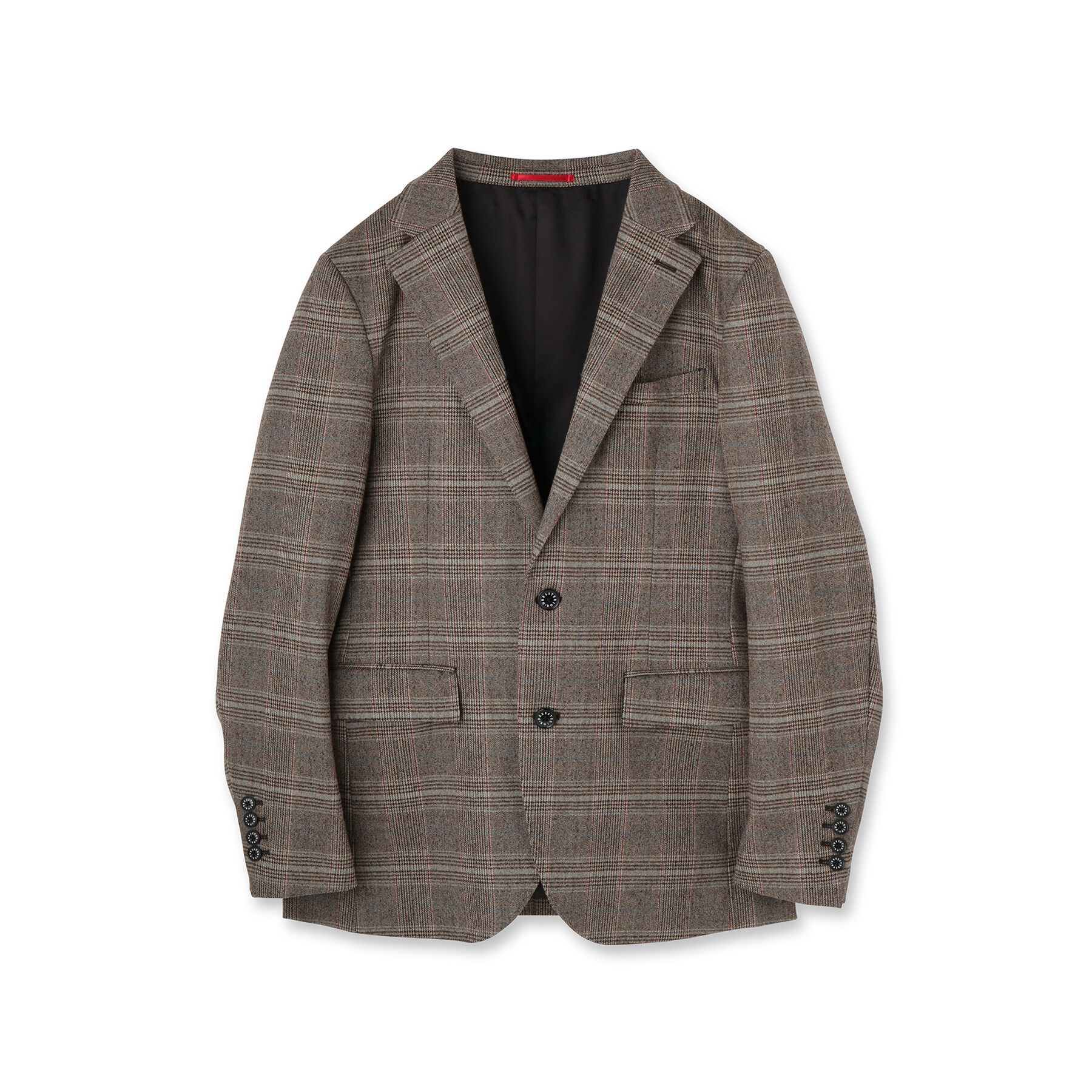 DRESSTERIOR「【セットアップ可】ヨーロピアン グレンチェックジャケット」|テーラードジャケット|