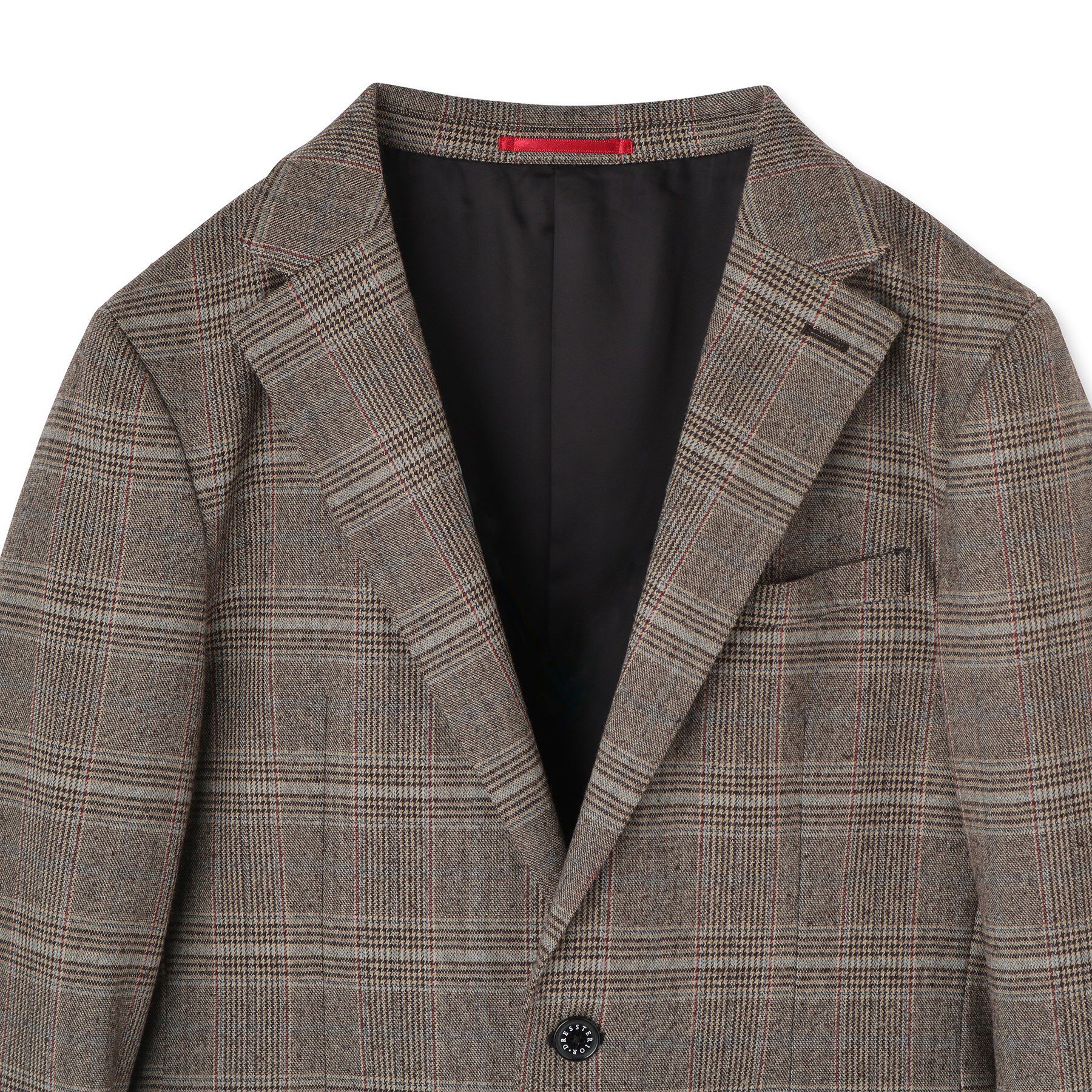 DRESSTERIOR「【セットアップ可】ヨーロピアン グレンチェックジャケット」|テーラードジャケット|