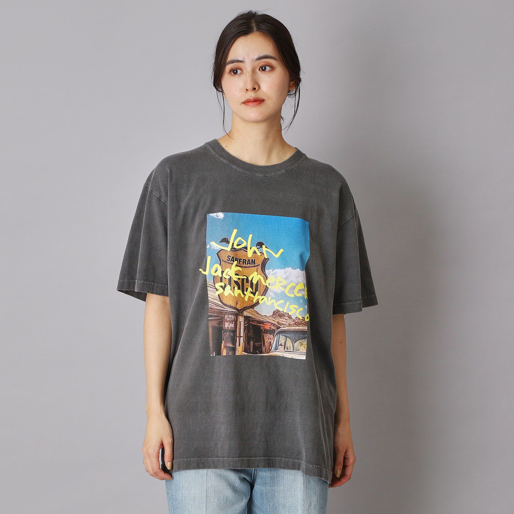 DRESSTERIOR「J．J．Mercer （ジェイジェイマーサー）【別注】プリントTシャツ」|Tシャツ・カットソー|