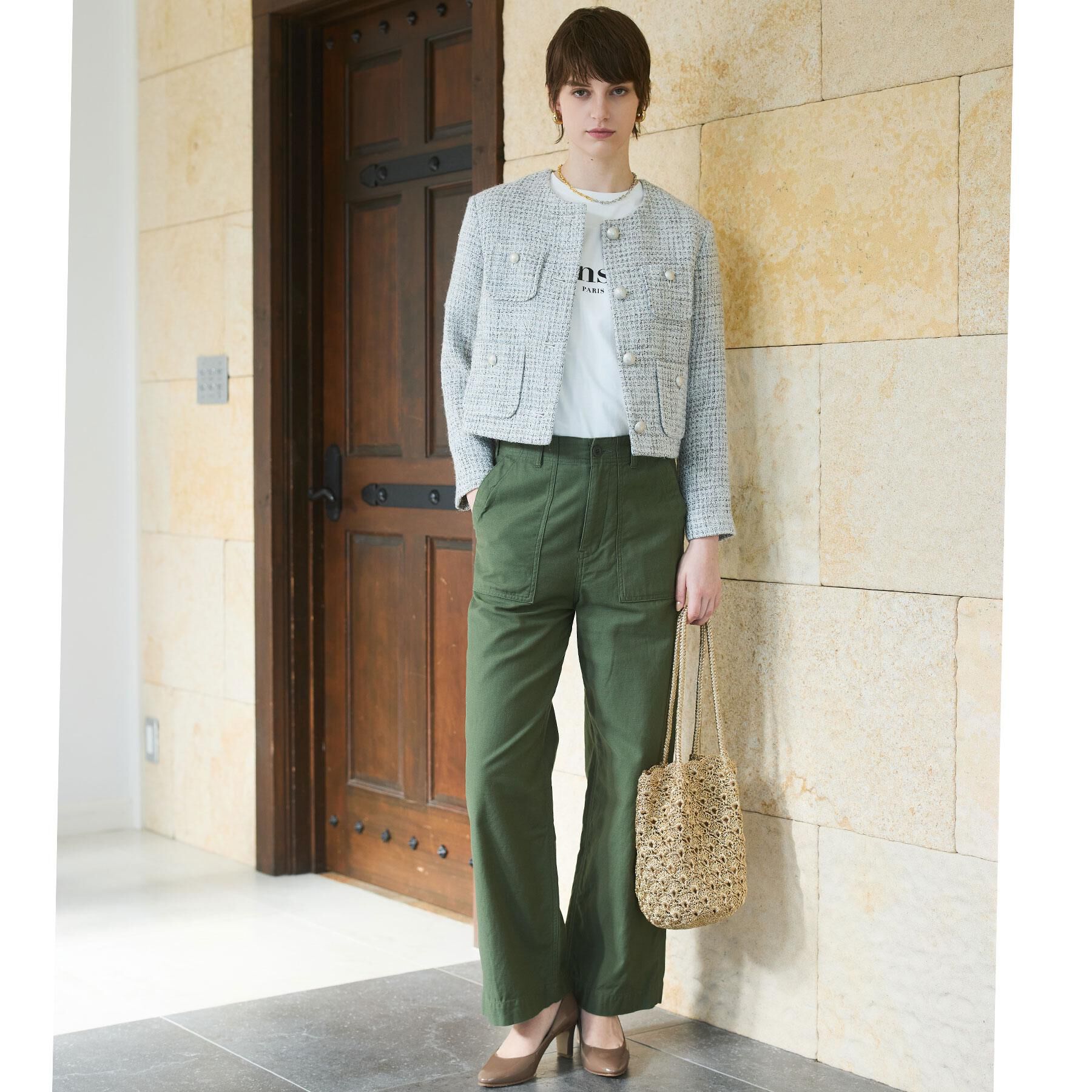 DRESSTERIOR「【ウォッシャブル】バックサテンベイカーパンツ」|その他|