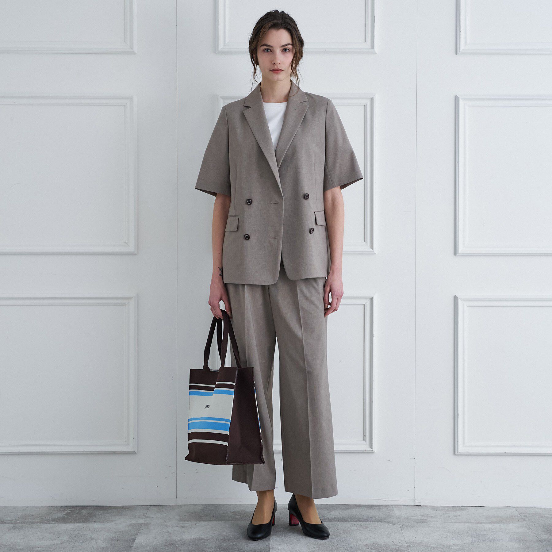 DRESSTERIOR「【otonaMUSE5月号掲載/セットアップ可】ウォッシャブルイージーサマージャケット」|テーラードジャケット|