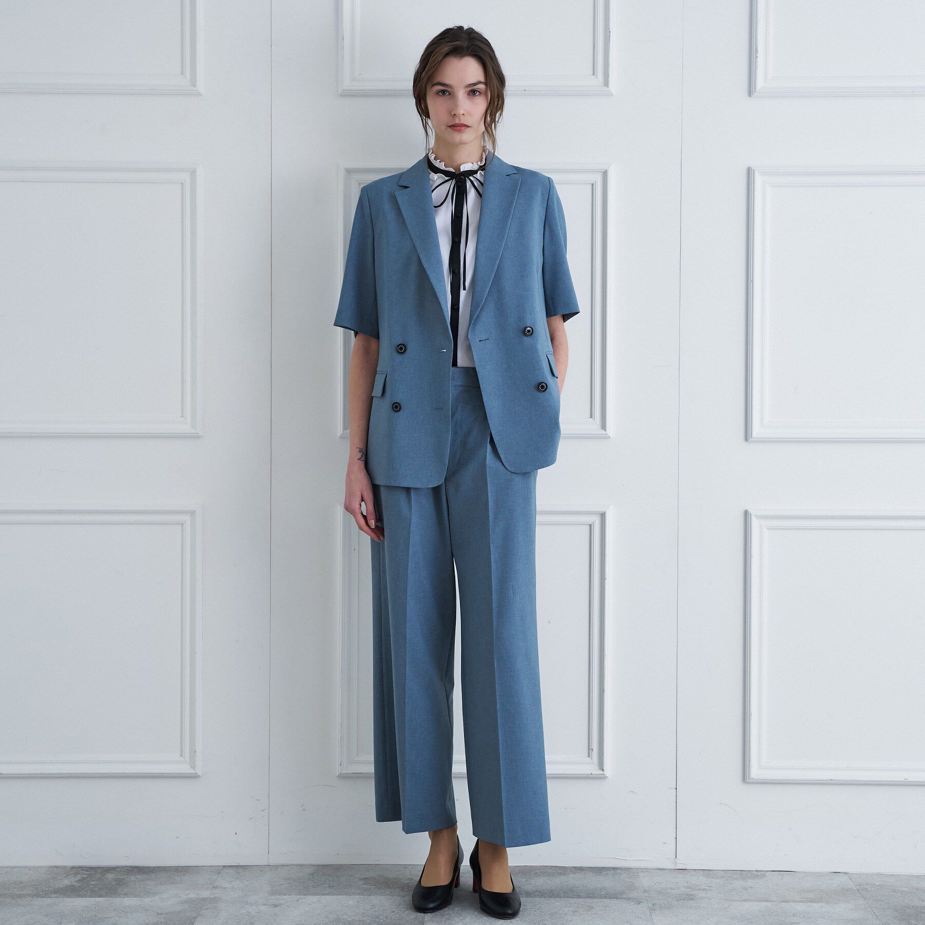 DRESSTERIOR「【otonaMUSE5月号掲載/セットアップ可】ウォッシャブルイージーサマージャケット」|テーラードジャケット|