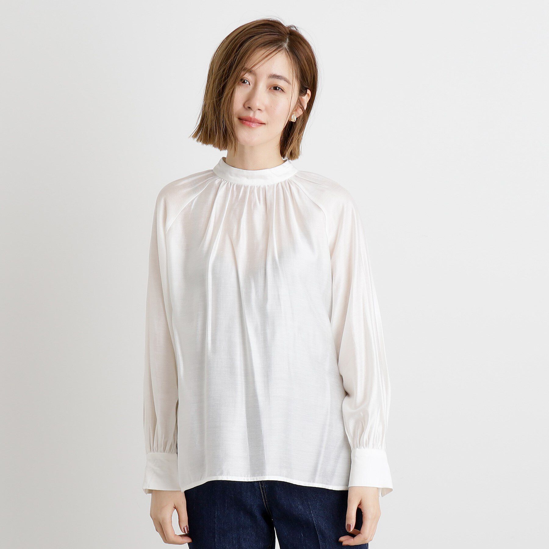 grove「ジャンパードレス＆ブラウスセットアップ」|ワンピース|