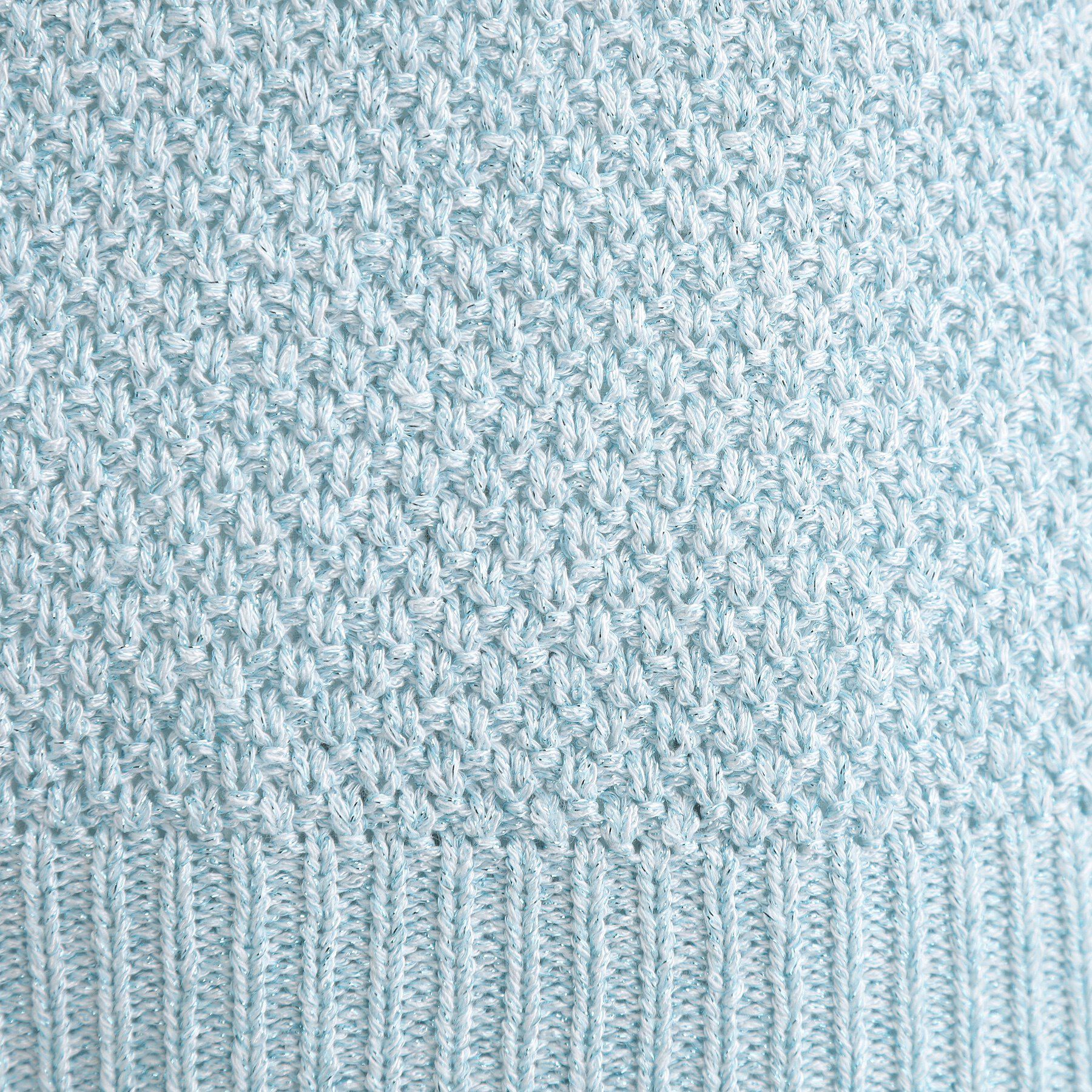 grove「ラメの上品な輝きが魅力 ラメカノコスリーブレスニット」|ニット・セーター|